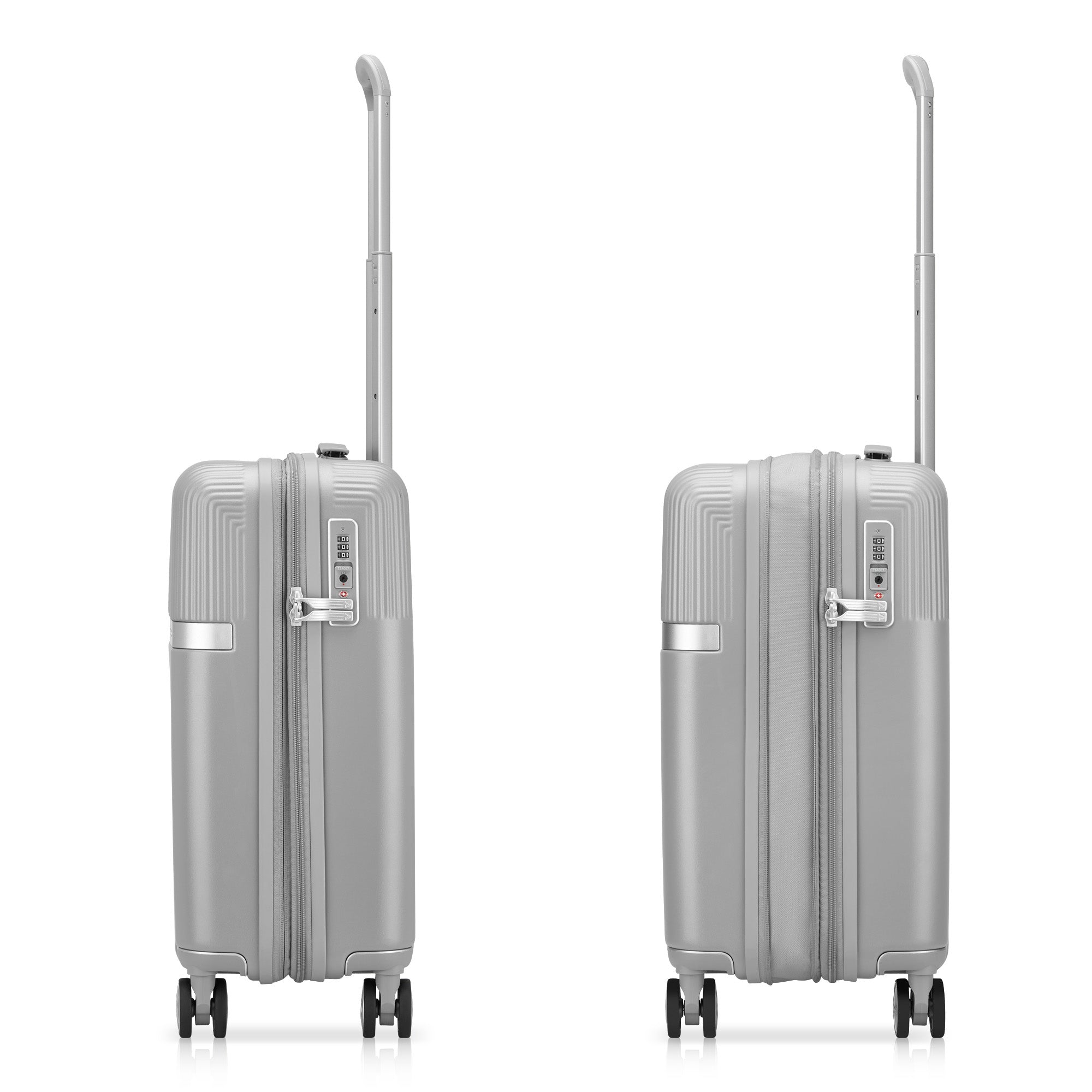 Valigia Grande Trolley rigida Roncato con ruote multidirezionali Grigio TU | Giò Fashion