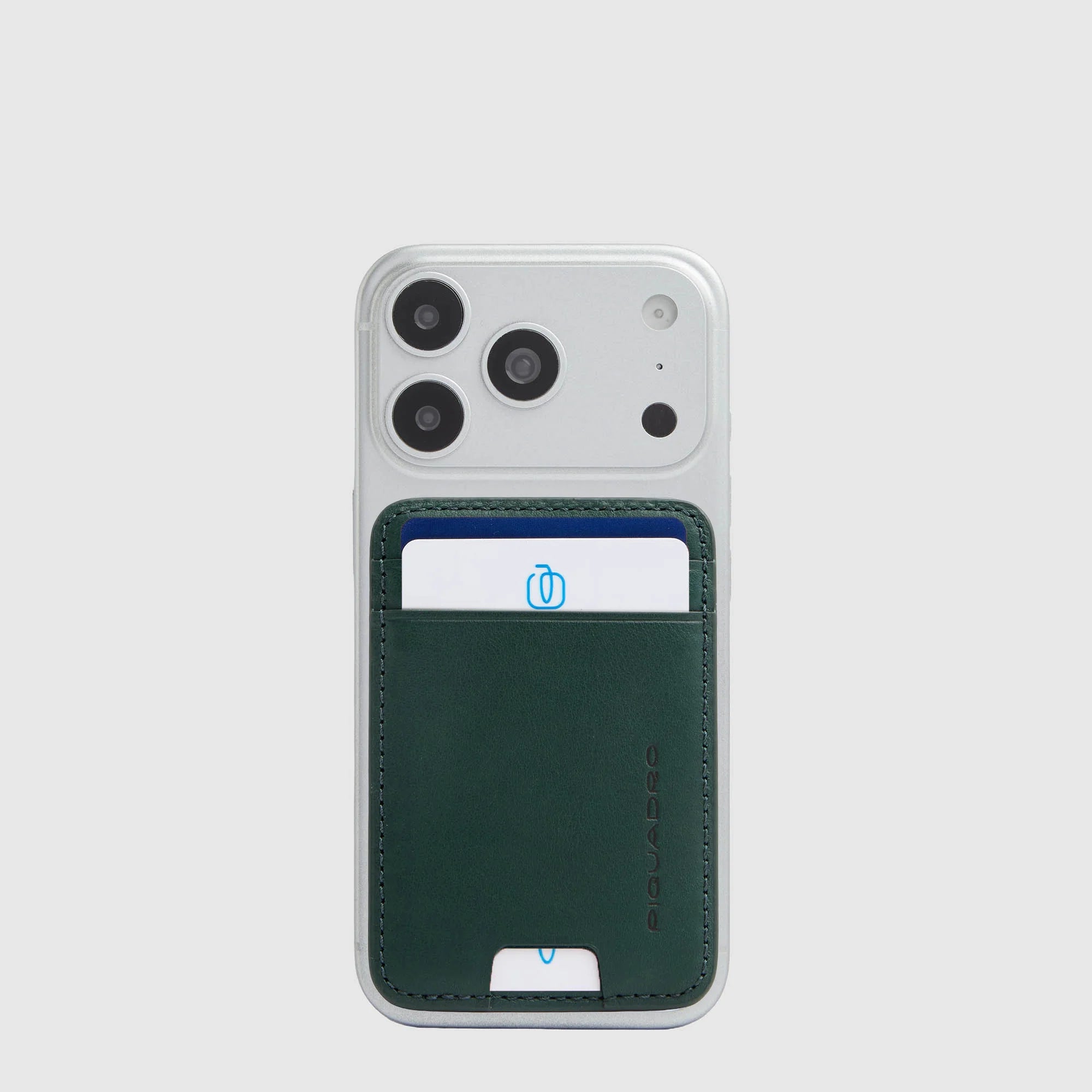 Piquadro Portacarte di Credito MagSafe Personalizzabile in Pelle S145 Arancione con Protezione RFID