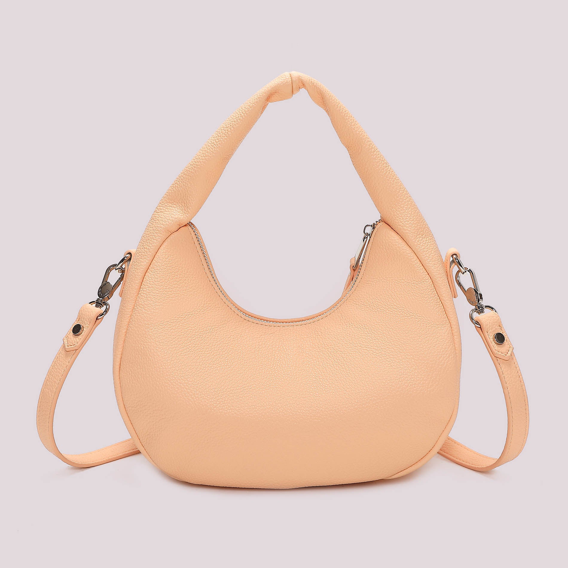 Mimi Mua borsa a spalla con borchie metalliche e tracolla removibile PESCA TU | Giò Fashion
