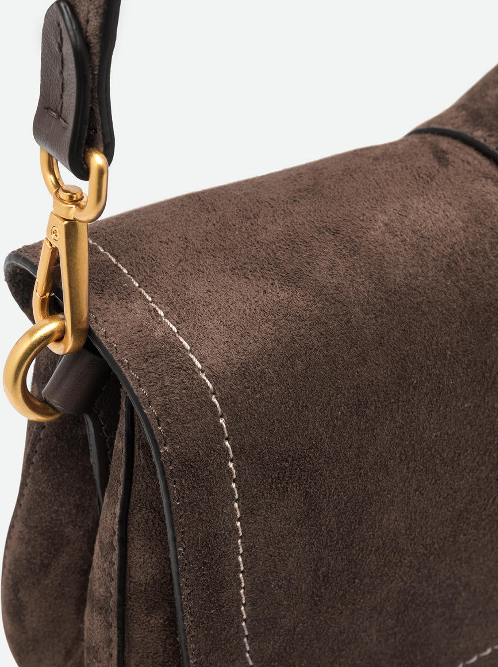 Gianni Chiarini Helena Round Borsa Media in Pelle Scamosciata