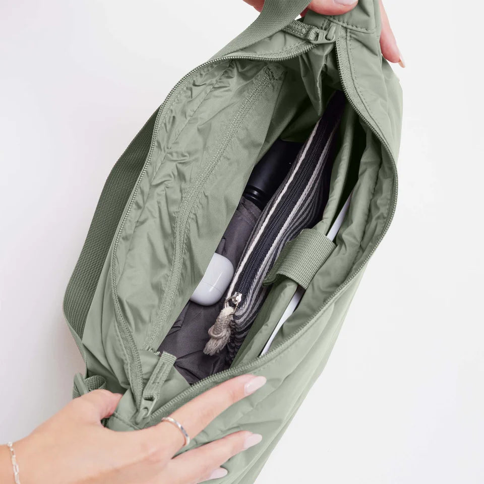 GOT BAG Puffer Square Bag Large – Borsa a Spalla Imbottita in Materiale Riciclato