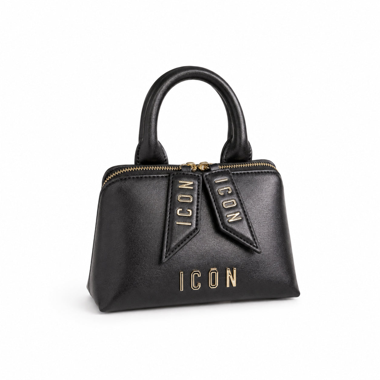 Borsa Icon Donna Mini Bauletto con Doppi Manici