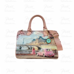 Y-Not Borsa Boston YesBag Paris en Rose TU | Giò Fashion
