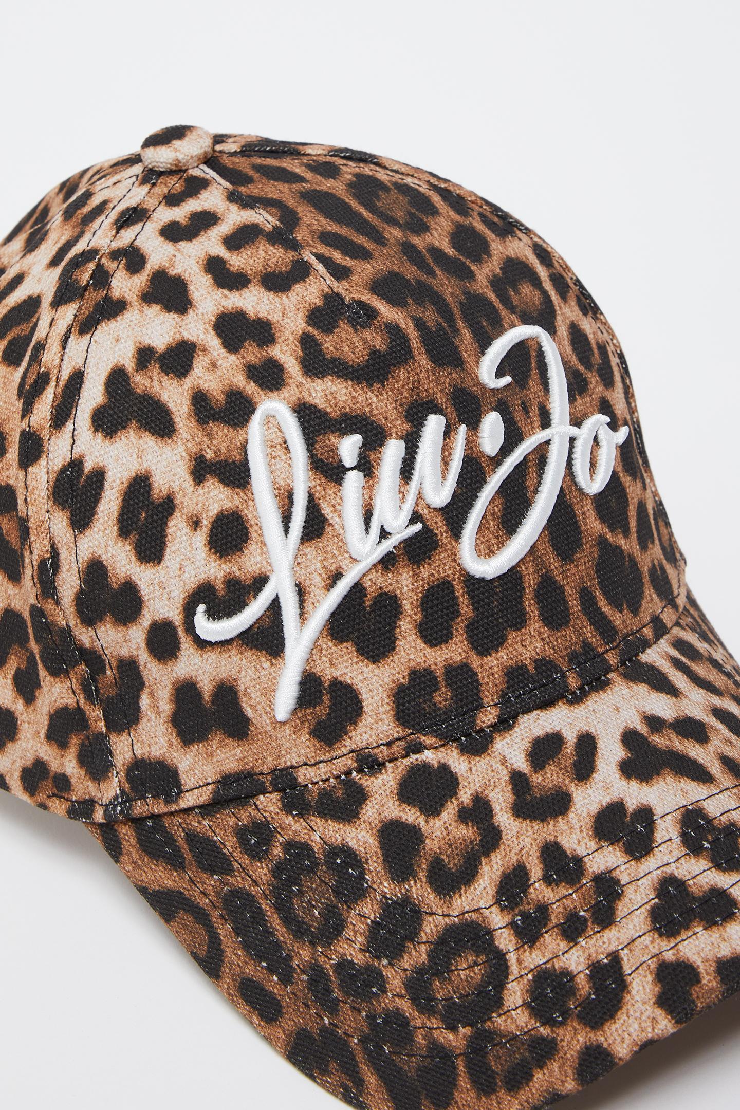 Cappello con visiera Liu Jo donna con logo ricamato frontale Animalier TU | Giò Fashion