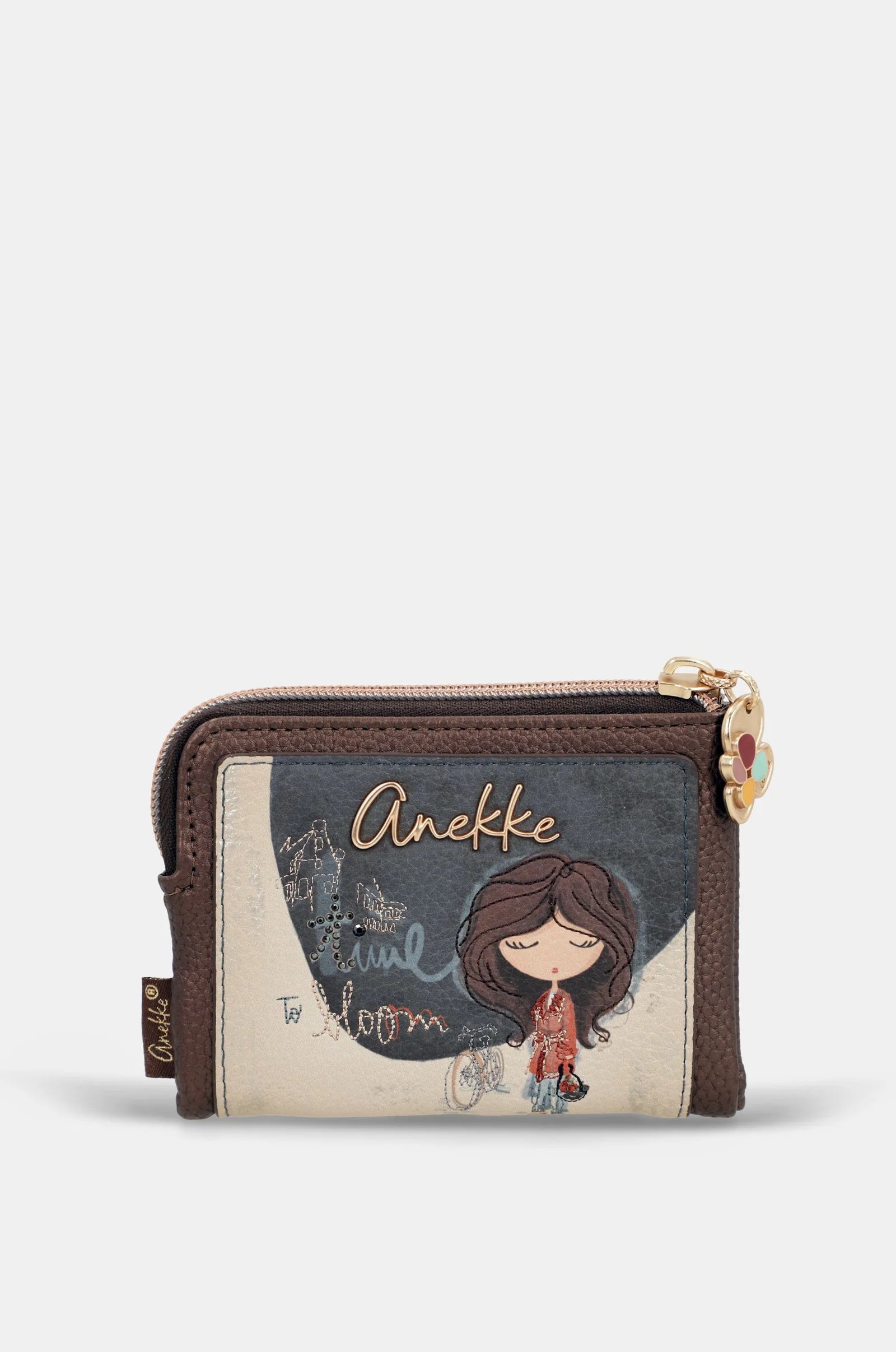 Portafoglio Piccolo Donna Anekke con Protezione RFID