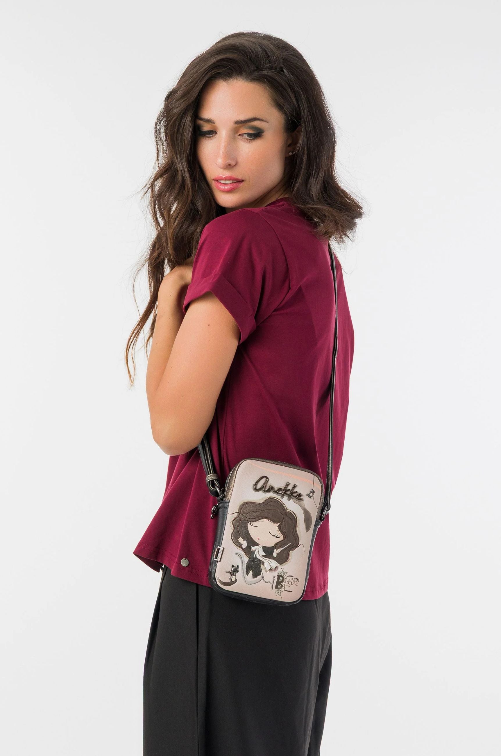 Mini Borsa a Tracolla Donna Anekke Regolabile
