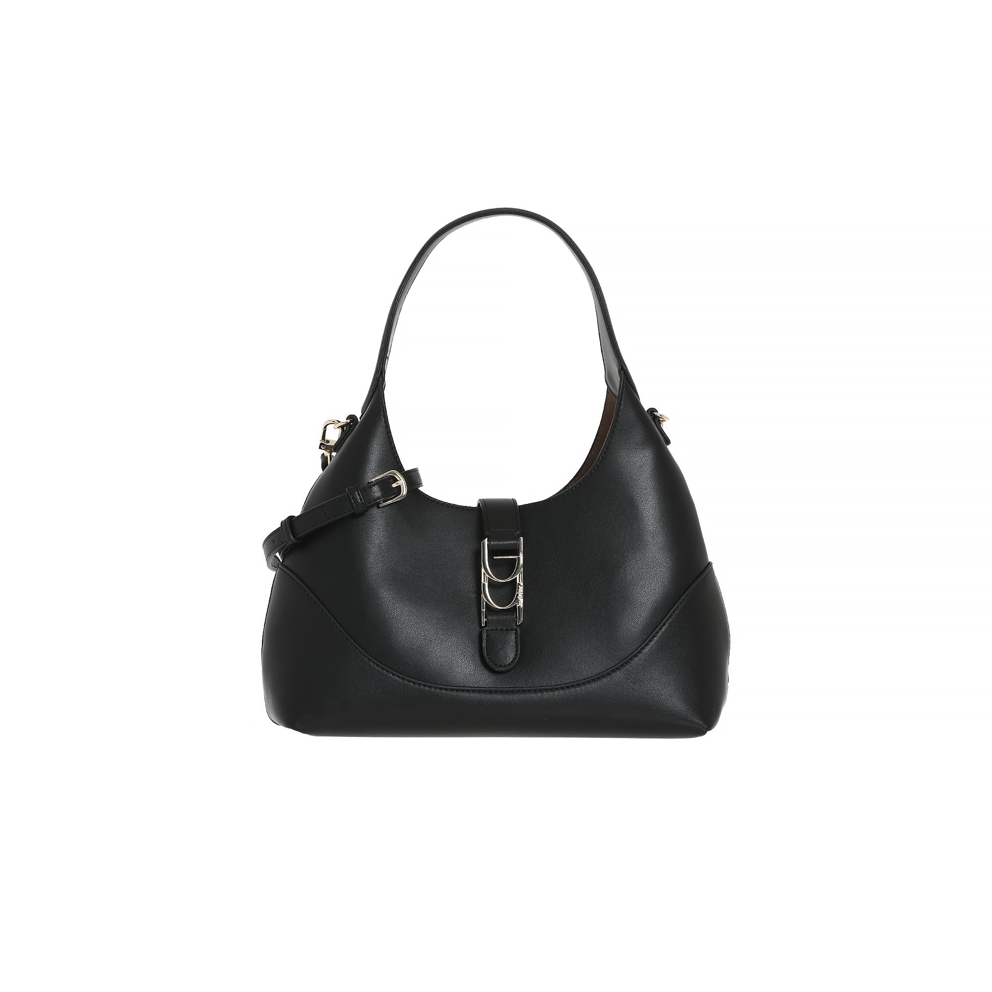 Borsa a spalla By Byblos con fibbia decorativa e tracolla regolabile NERO TU | Giò Fashion