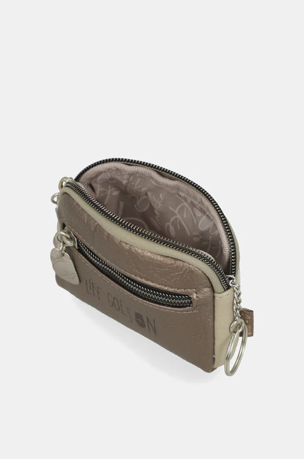 Portafoglio donna Anekke piccolo con zip e scomparti carte VERDE TU | Giò Fashion