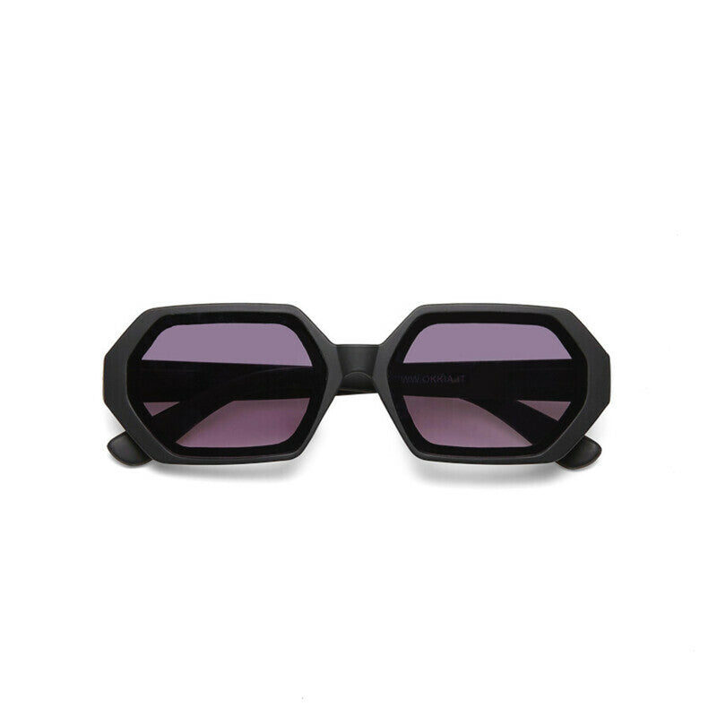 OKKIA Andrea Occhiali da Sole Unisex Esagonali con Lenti Sfumate e Protezione UV400