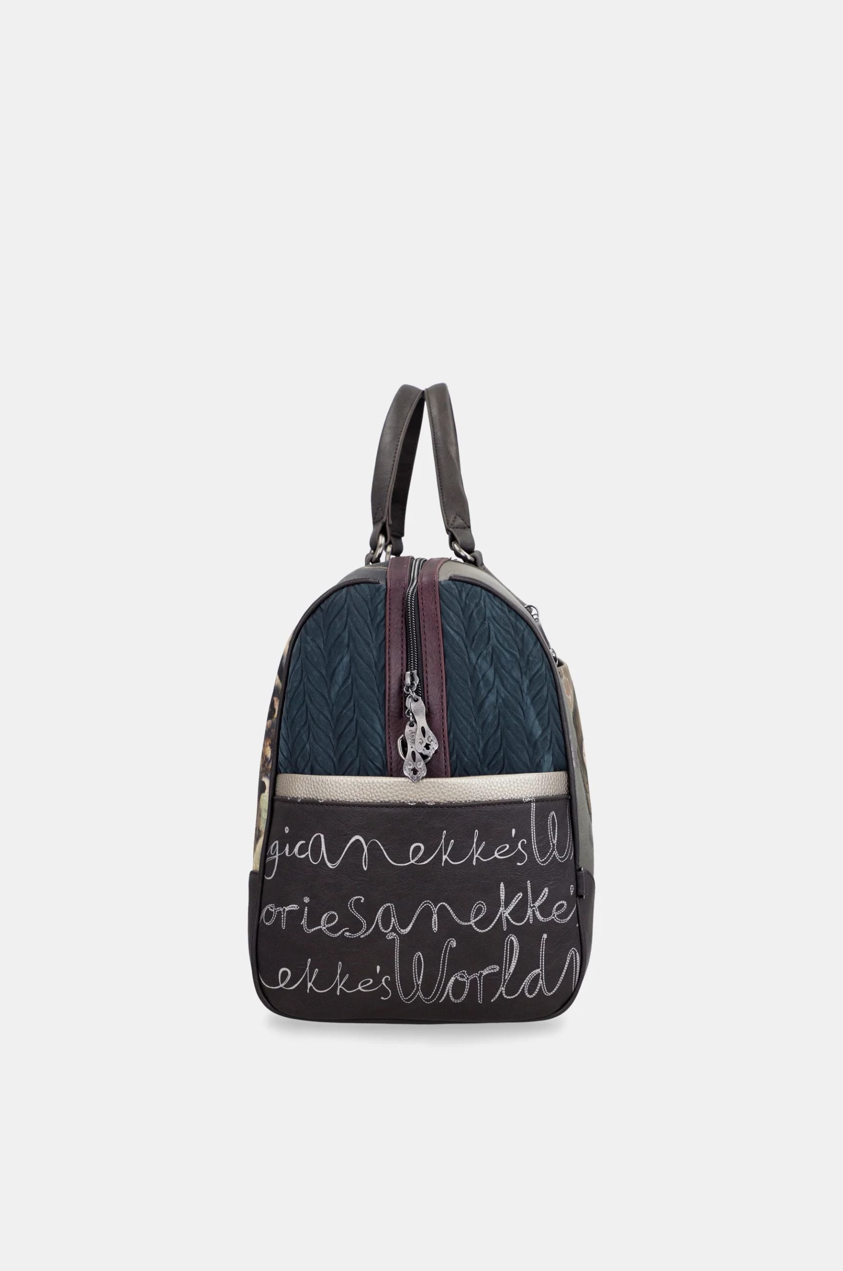 Borsone da viaggio Anekke The World of Dreams con tracolla Marrone TU | Giò Fashion