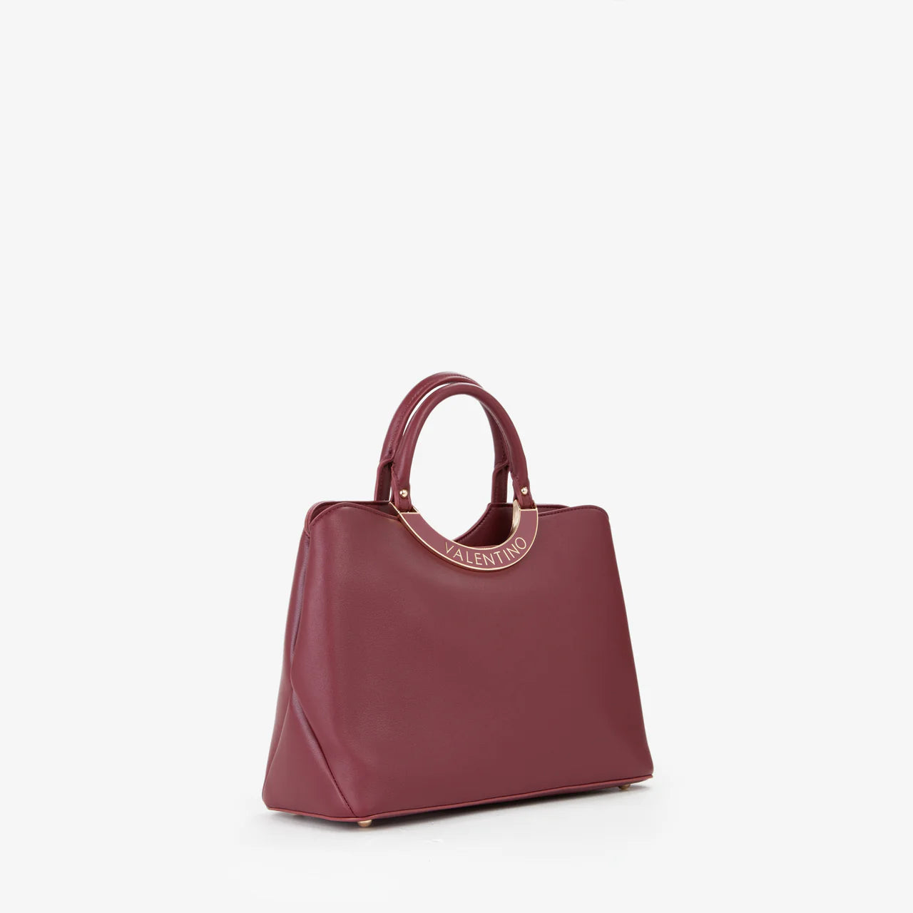 Valentino borsa a mano Wendy con manici rotondi BORDEAUX TU | Giò Fashion