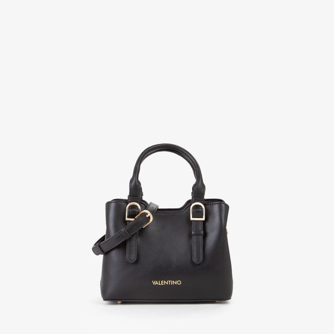 Valentino borsa a mano compatta con tracolla regolabile Nero TU | Giò Fashion