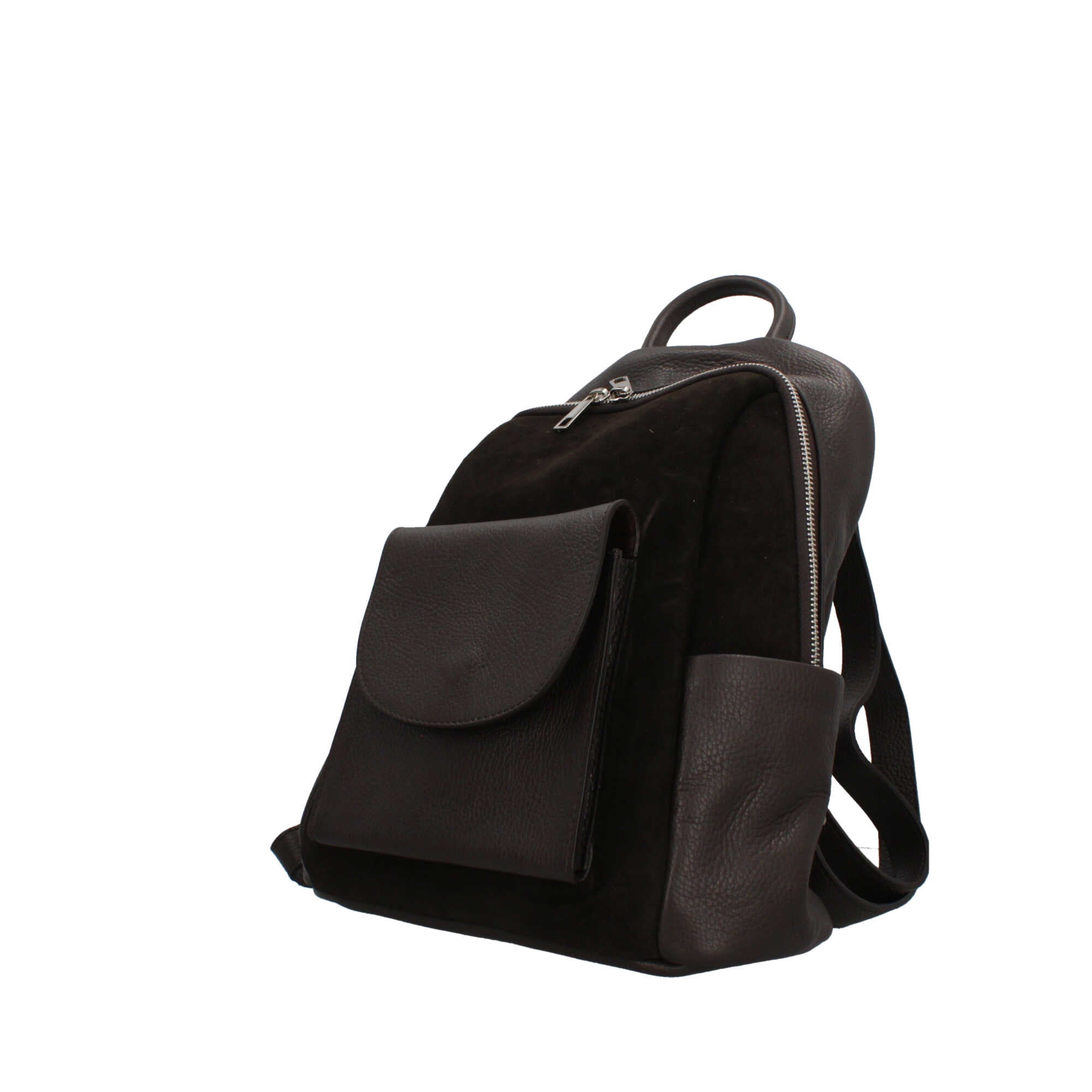 Made in Italy zaino in pelle stile elegante Marrone TU | Giò Fashion