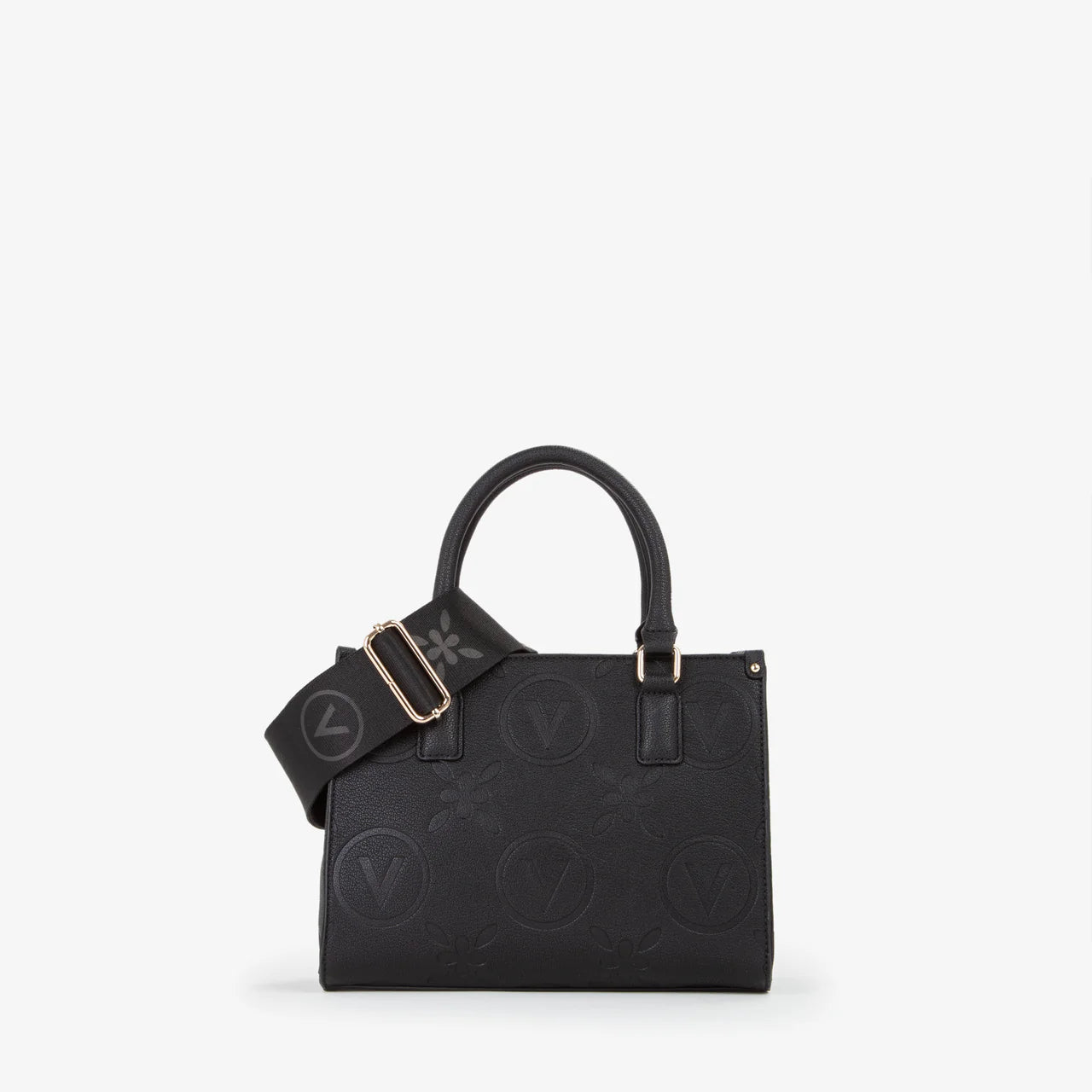 Valentino borsa a mano Samba media con tracolla regolabile Nero TU | Giò Fashion