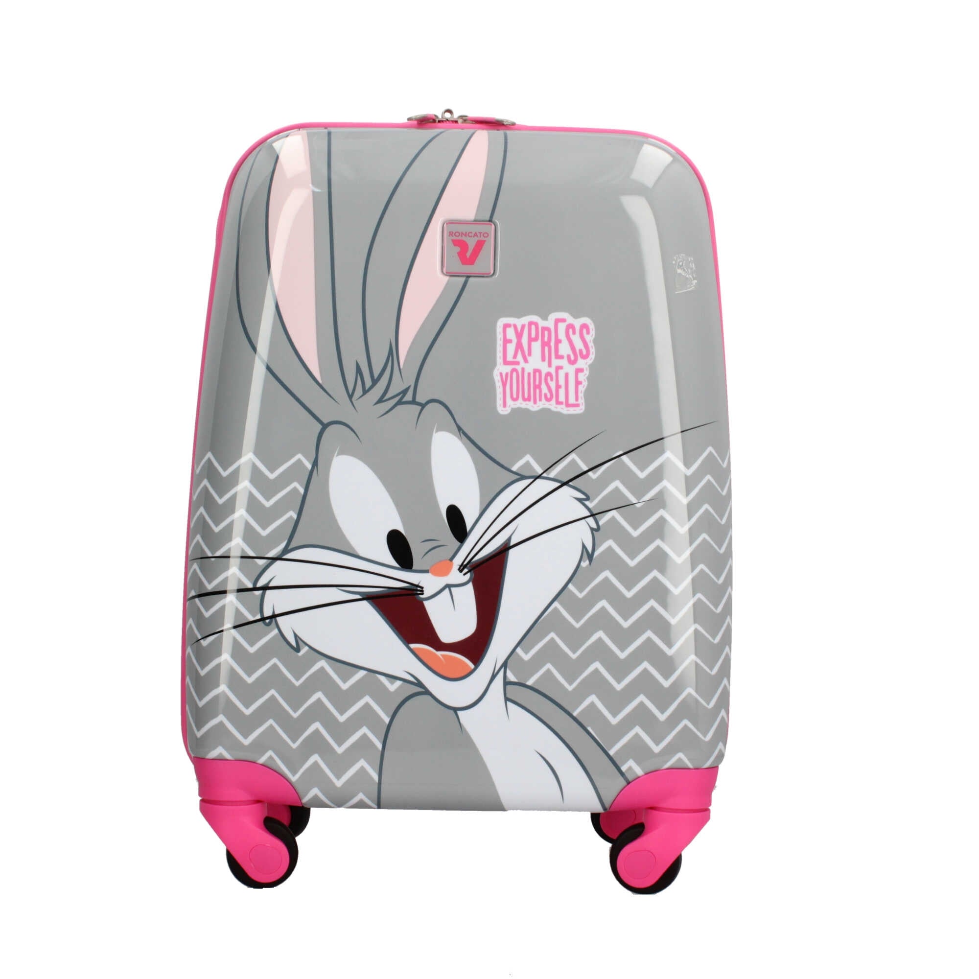 Trolley da cabina Roncato con design Looney Tunes, compatto e funzionale