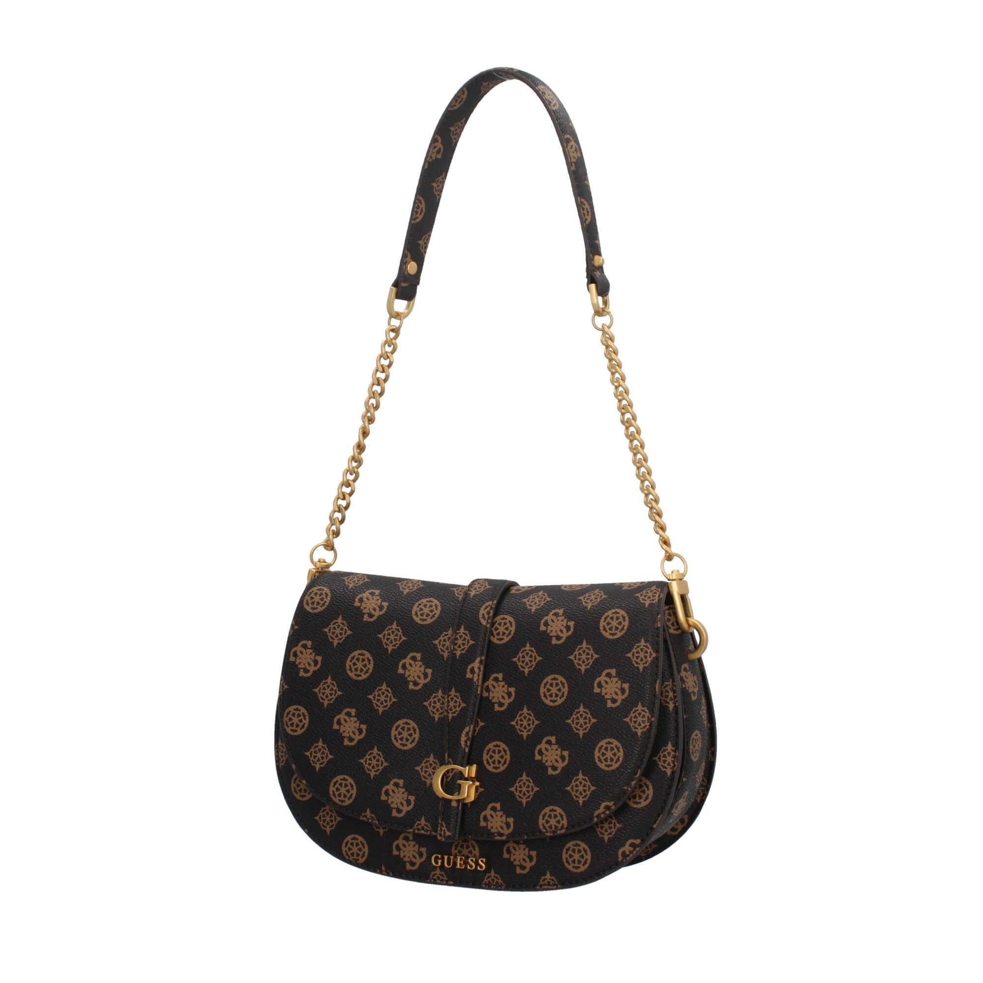 Borsa a Tracolla Guess Monogram Chain