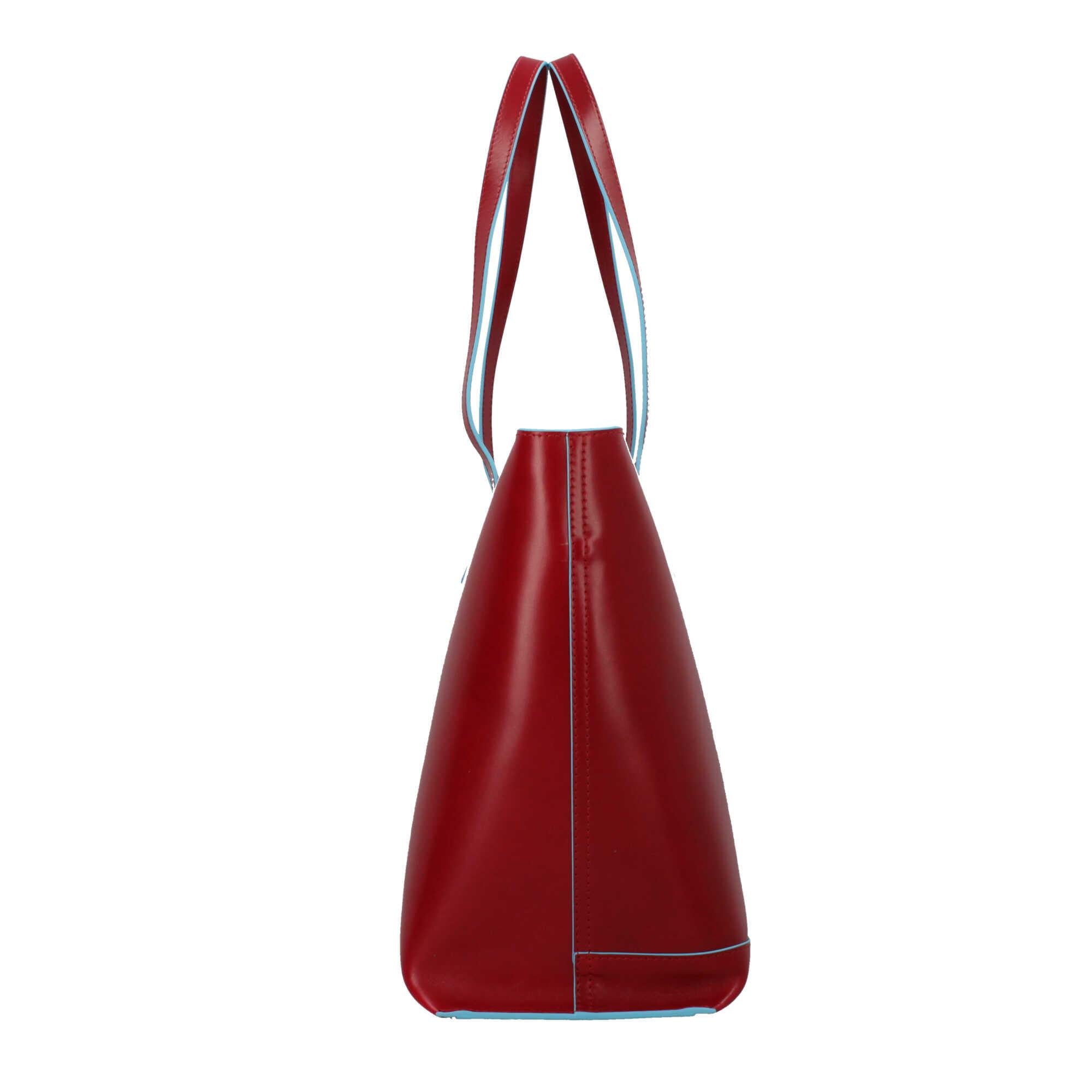 Shopping donna Piquadro bag con compartimento porta iPad&reg;mini Blue Square