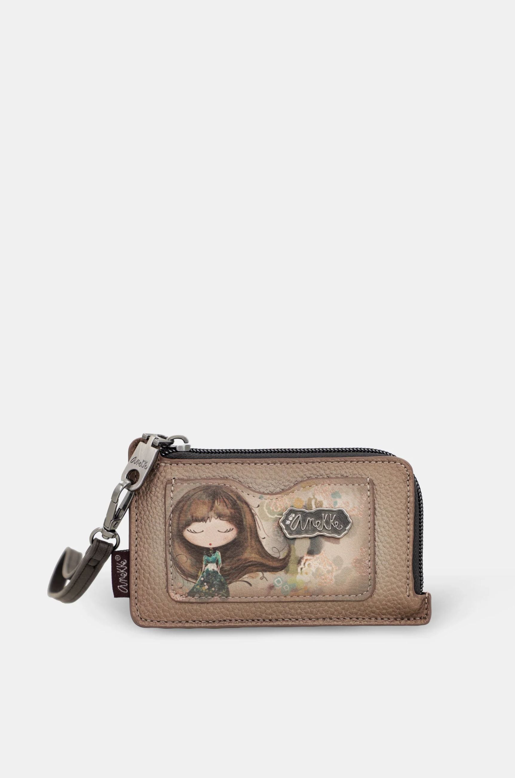 Portachiavi portamonete Anekke The World of Dreams con zip Beige TU | Giò Fashion
