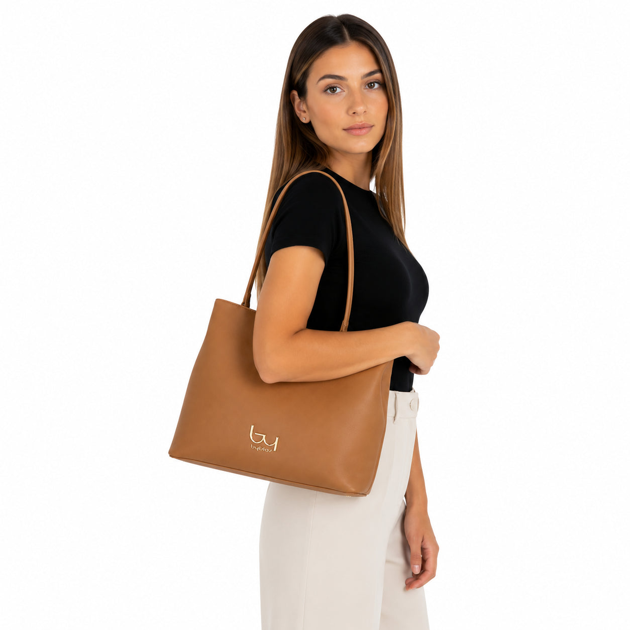 By Byblos Borsa a Spalla Donna Elegante Minimal