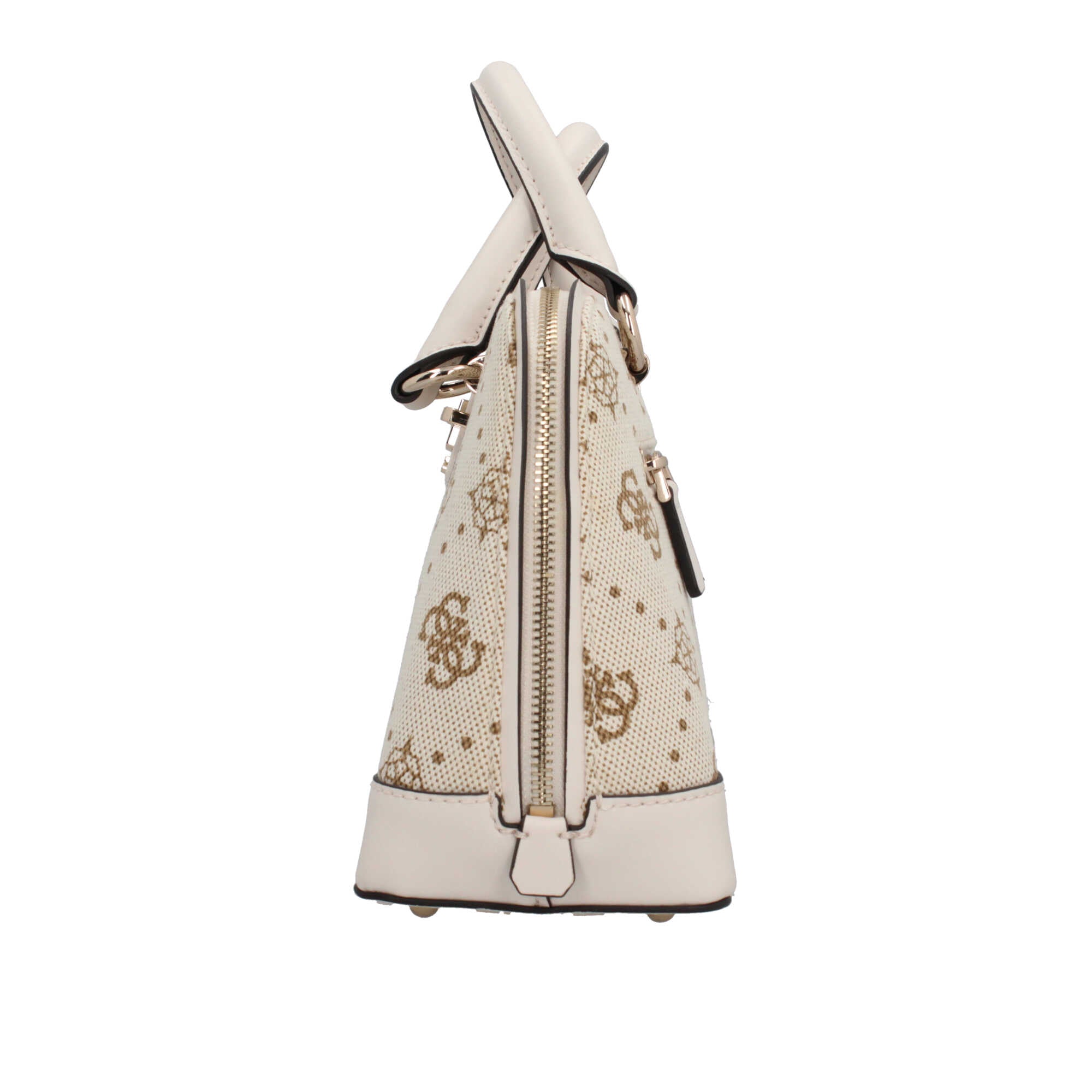Borsa a mano Guess con finitura fashion e dettagli moderni BEIGE LOGO TU | Giò Fashion