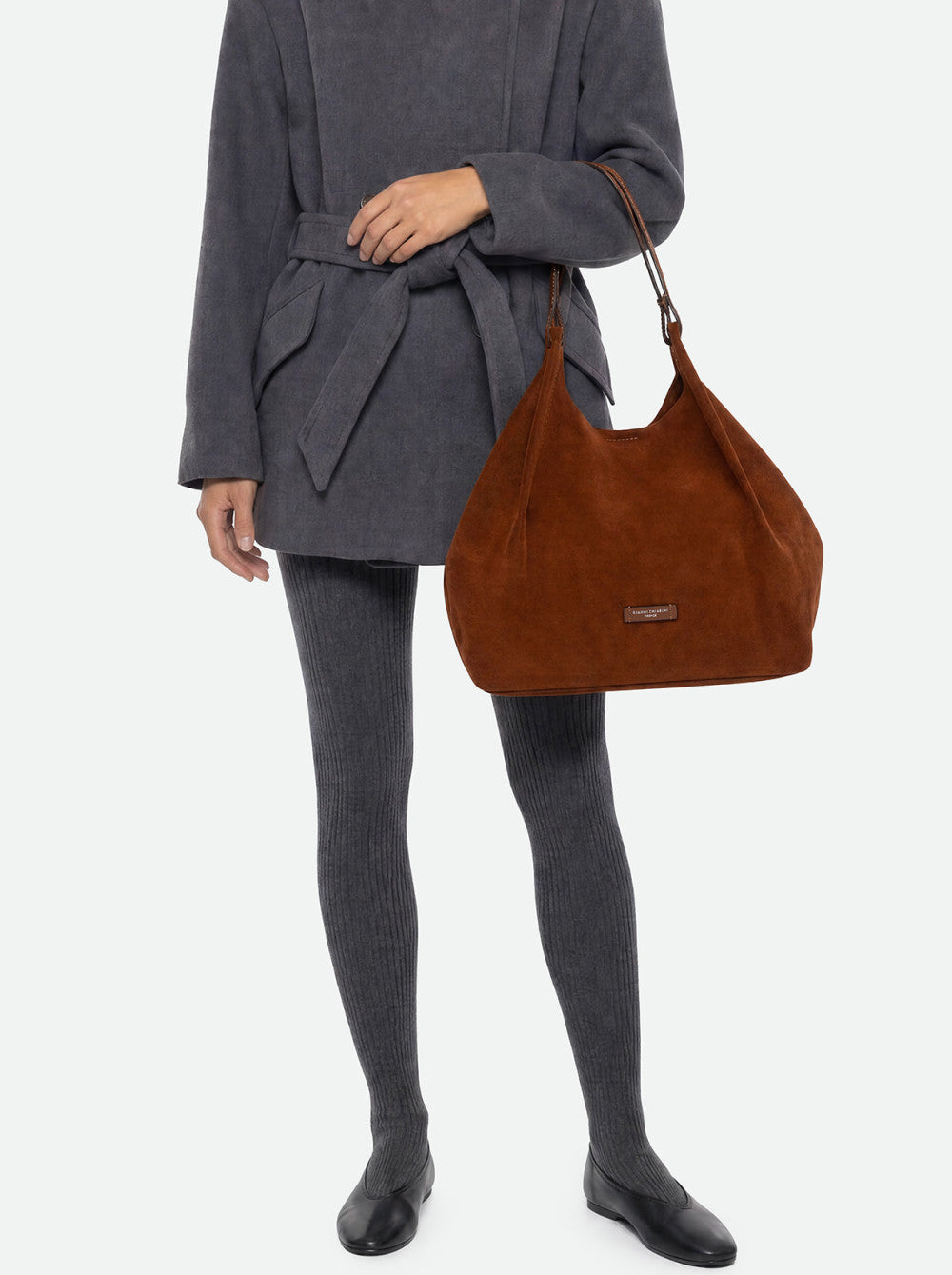 Gianni Chiarini Dua Borsa Grande in Pelle Scamosciata