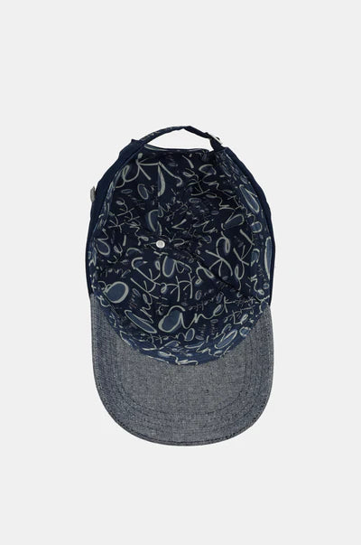 Cappellino Anekke con visiera curva e chiusura regolabile DENIM TU | Giò Fashion