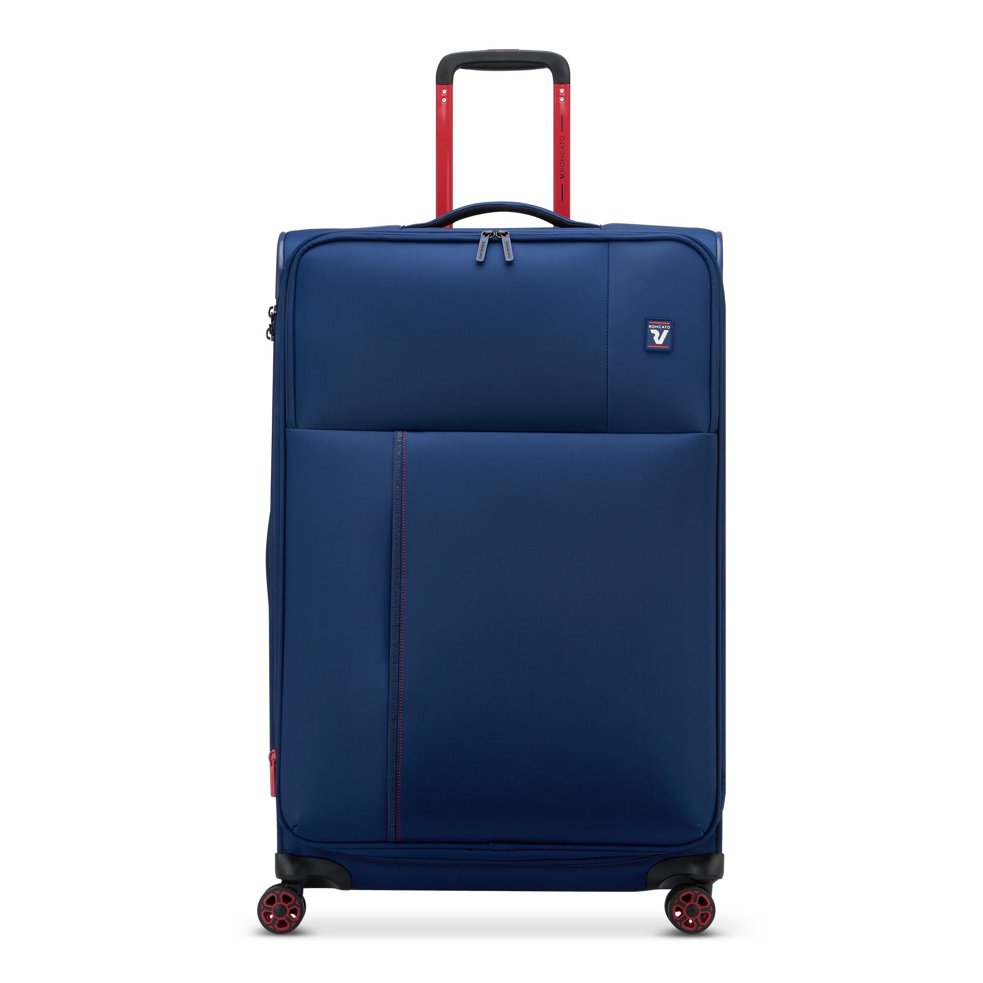 Trolley Grande Roncato 77cm - Valigia Spaziosa e Robusta BLU SCURO TU | Giò Fashion
