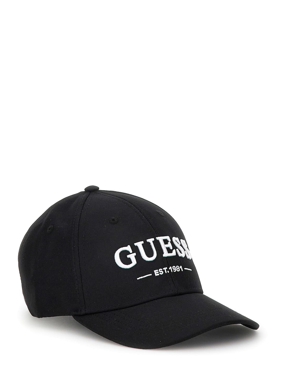 Cappello con Visiera Guess Donna in Cotone con Logo Ricamato