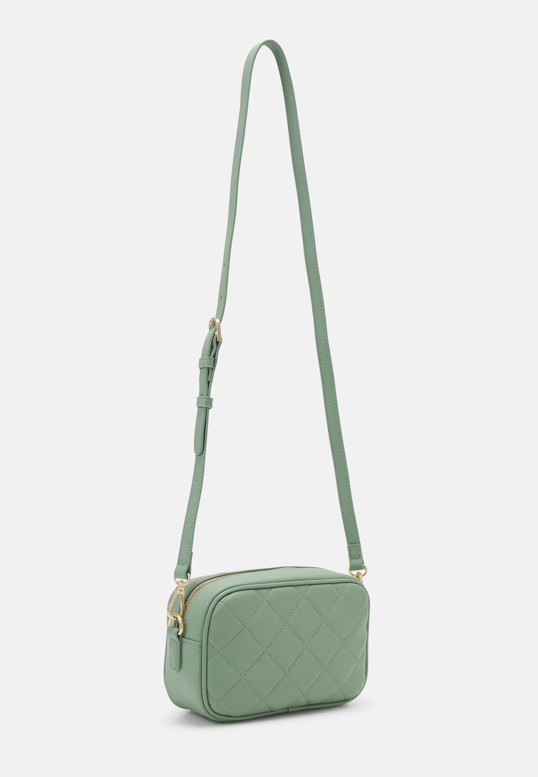 Borsa a tracolla Valentino trapuntata con catena dorata SALVIA TU | Giò Fashion