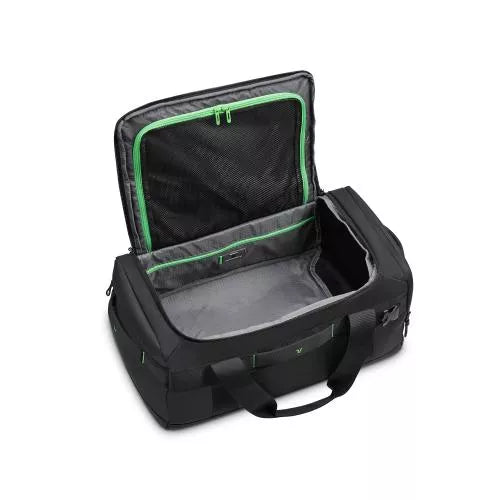 Borsone sportivo compatto con tasche e tracolla regolabile NERO TU | Giò Fashion