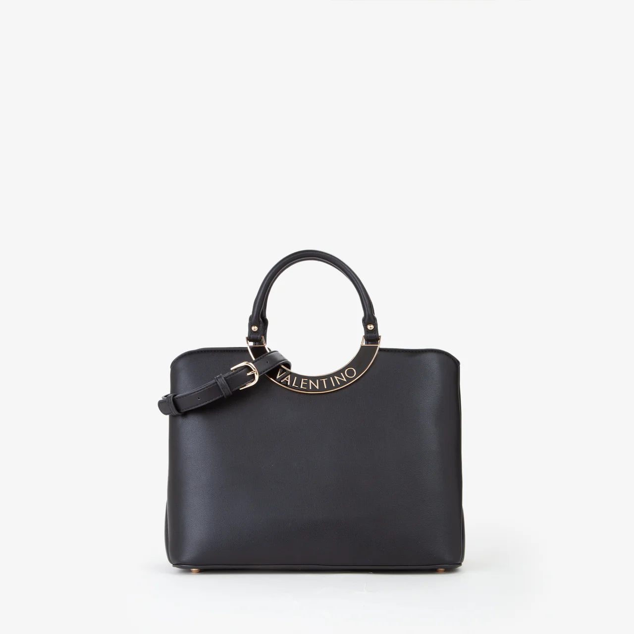 Valentino borsa a mano Wendy con manici rotondi Nero TU | Giò Fashion