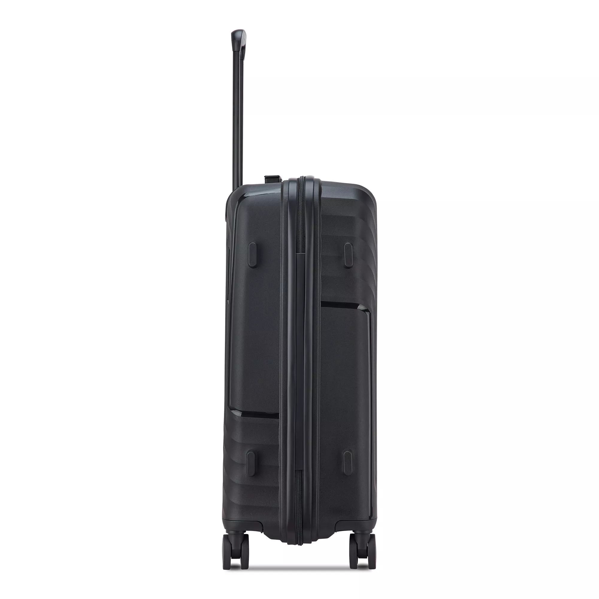 Modo by Roncato Trolley Medio Rigido 4 Ruote da Viaggio 64x44,5x25,5 NERO TU | Giò Fashion