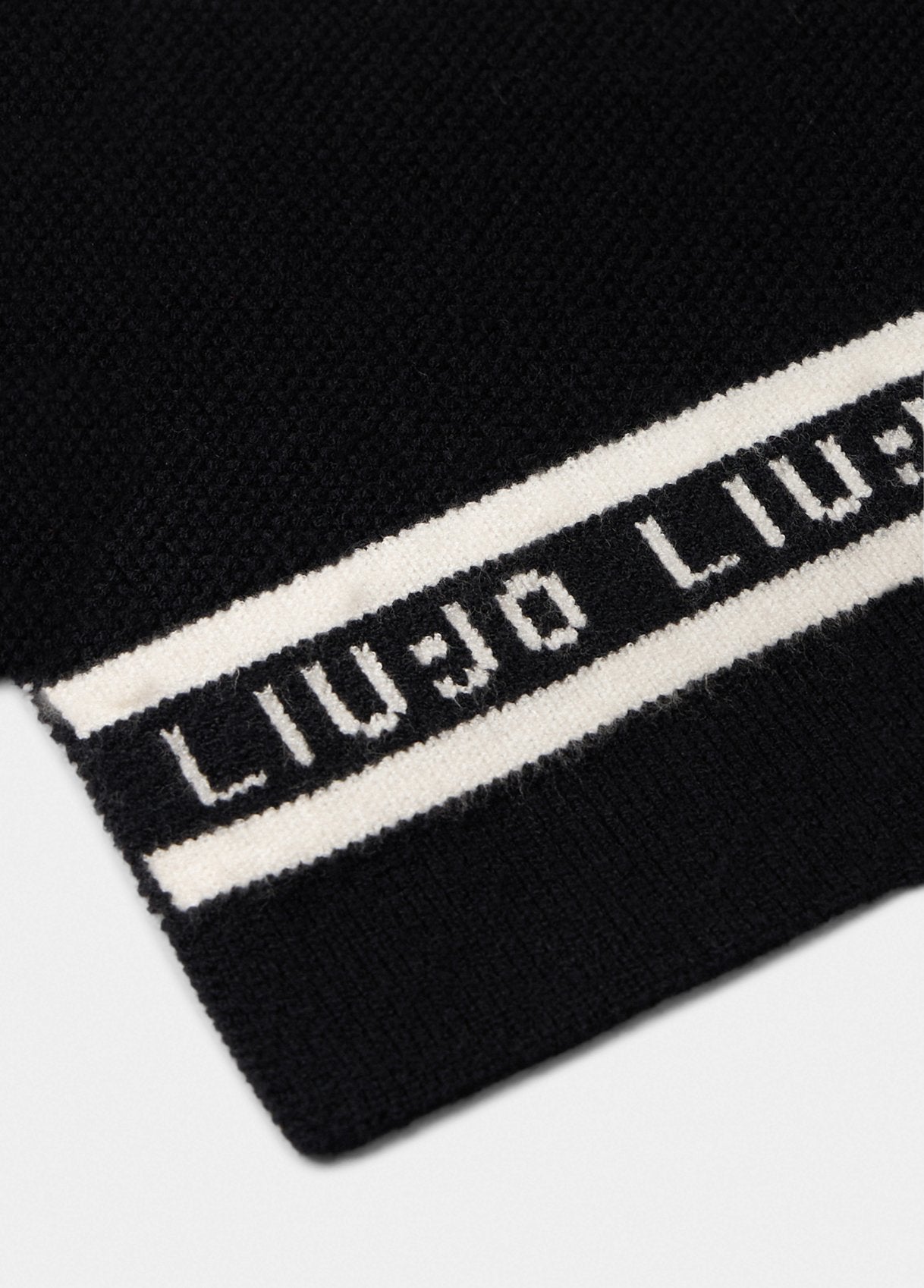 Sciarpa Liu Jo con logo a contrasto