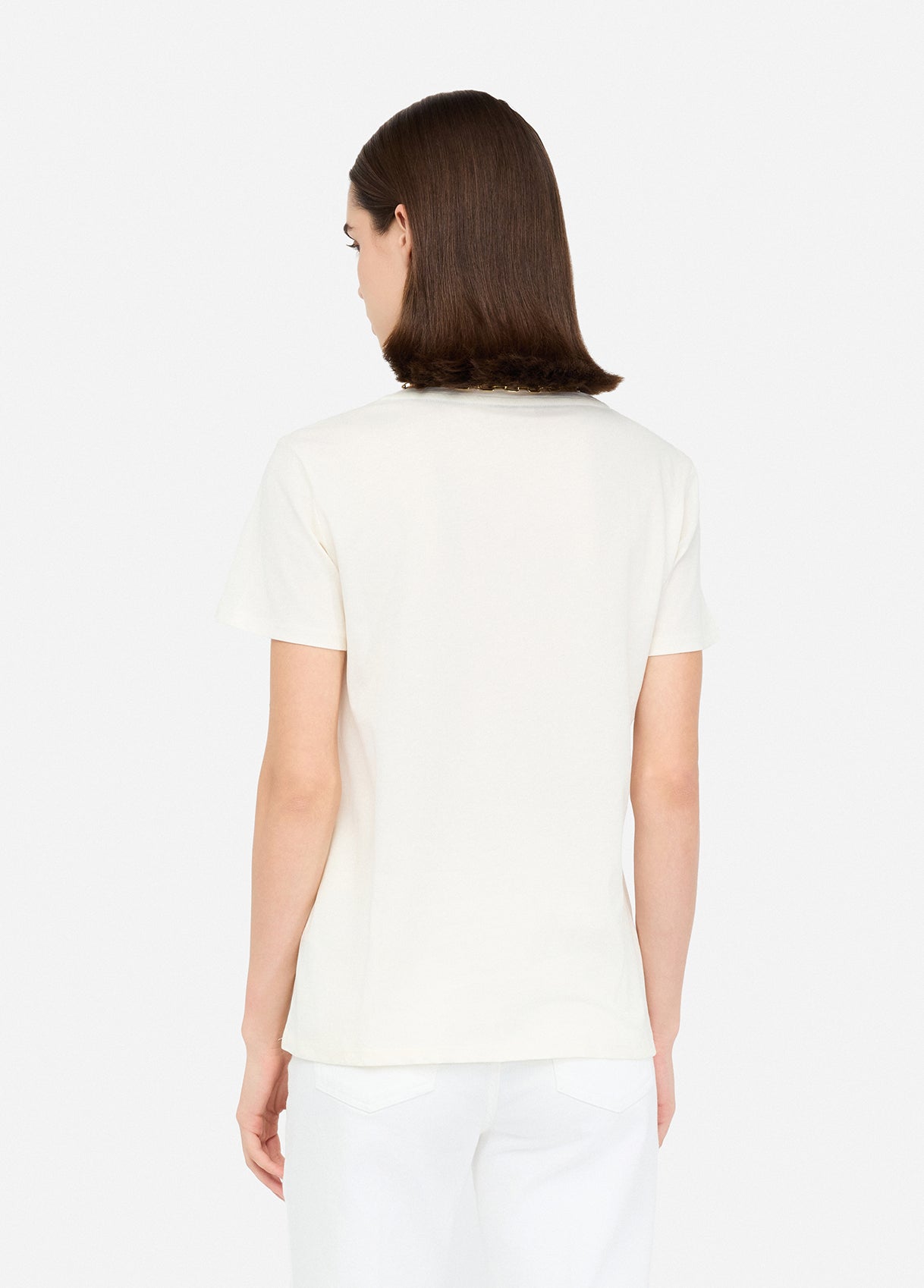 T-shirt Liu Jo con logo gioiello