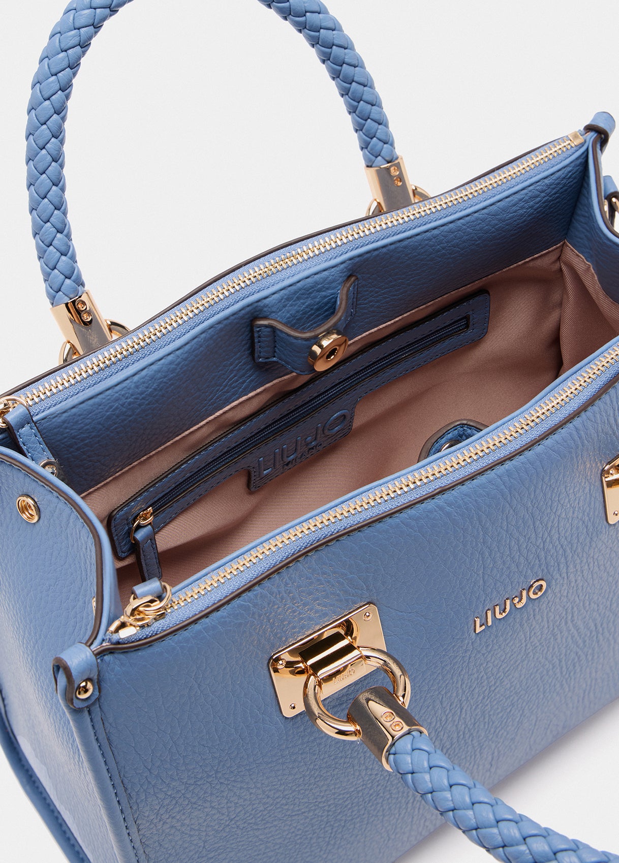 Borsa satchel media Liu Jo Better con manici intrecciati