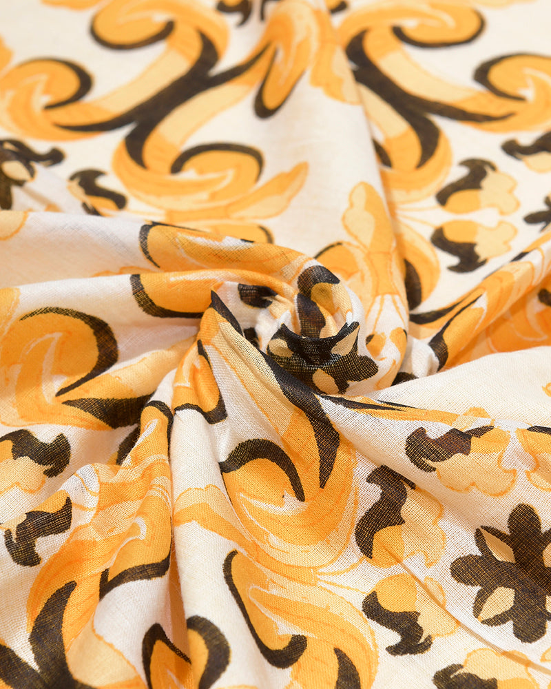 Ble Resort Collection Asciugamano Senape Double Face