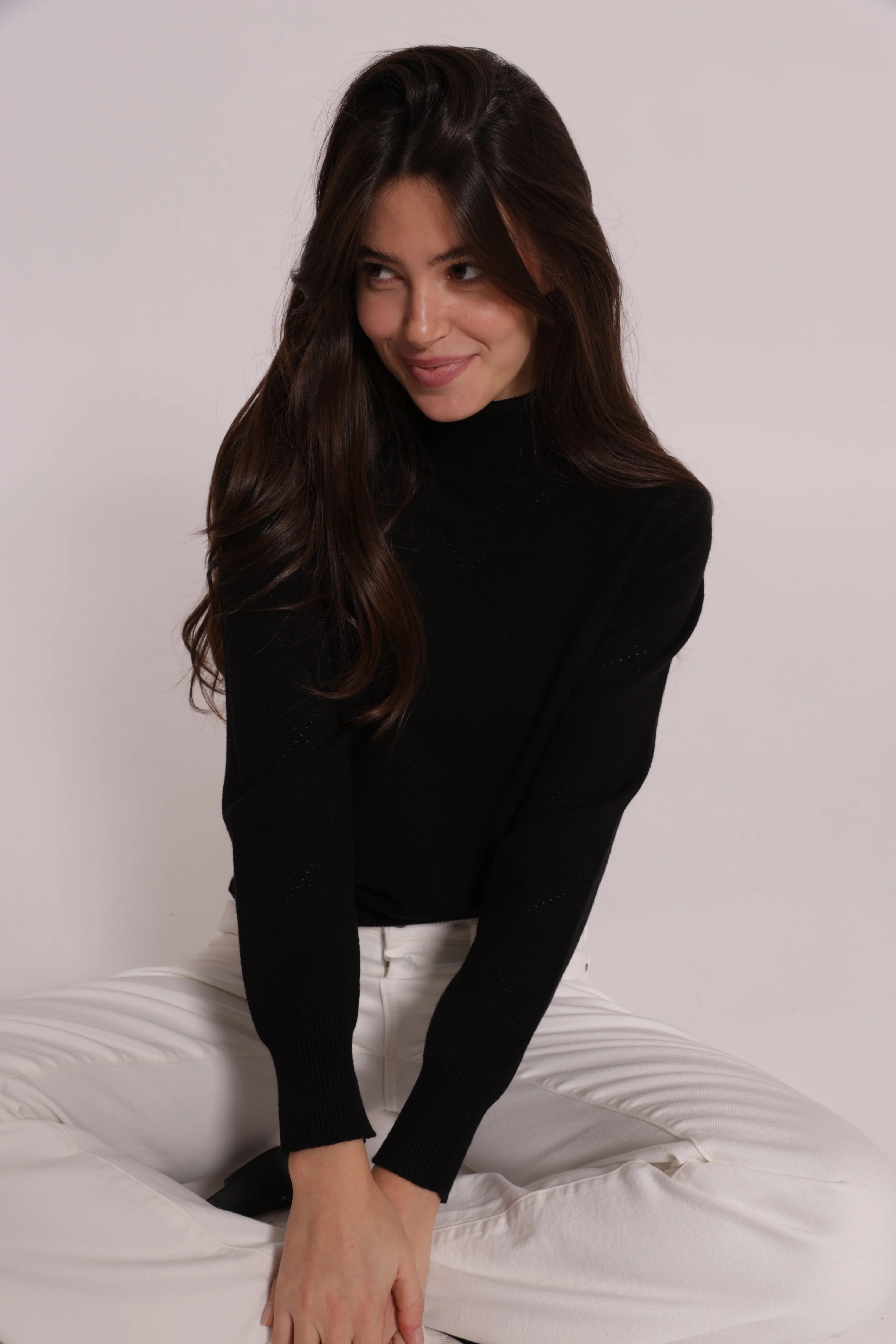 Maglia Donna Mimi Mua a Collo Alto