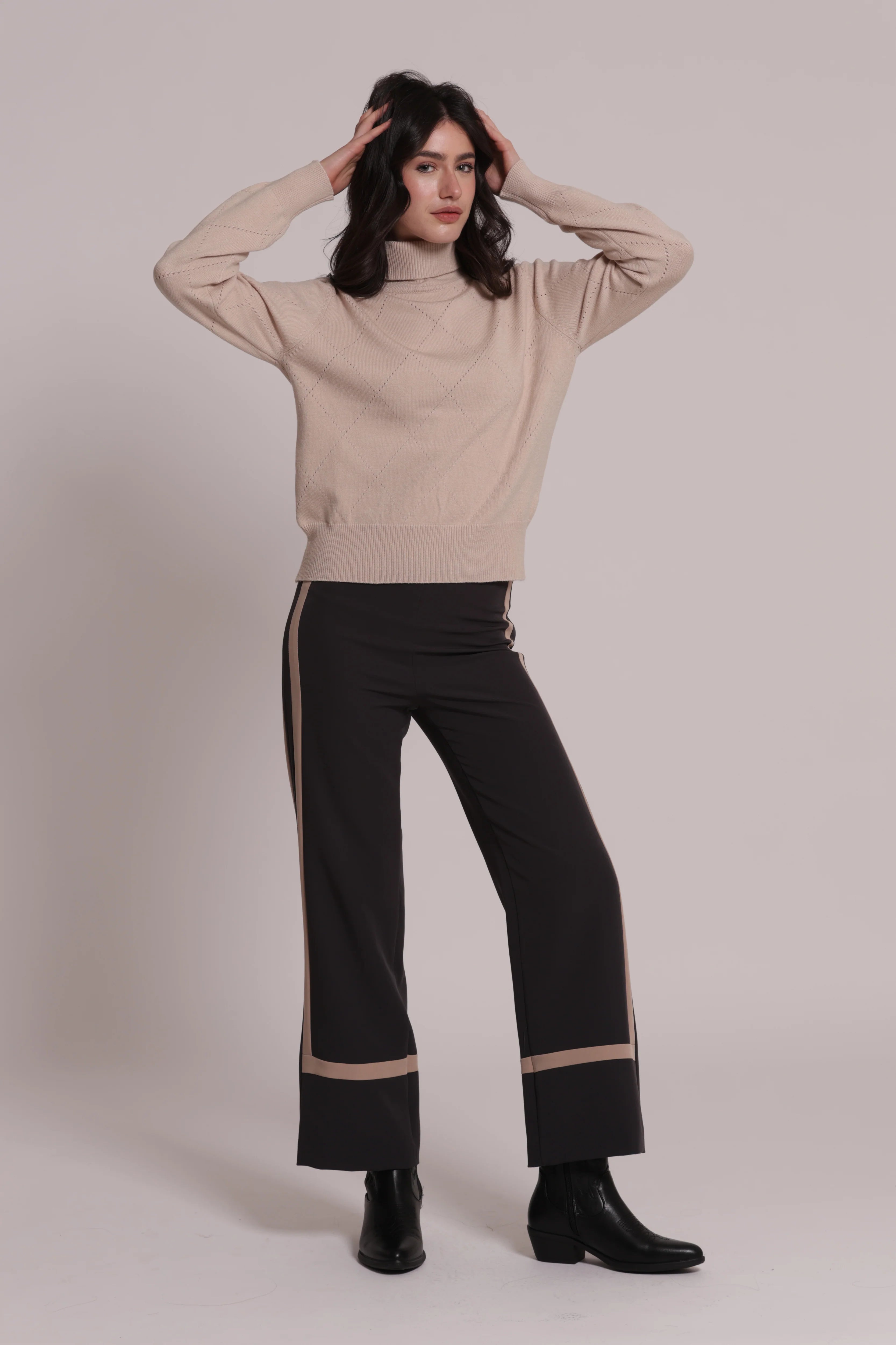 Maglia Donna Mimi Mua a Collo Alto