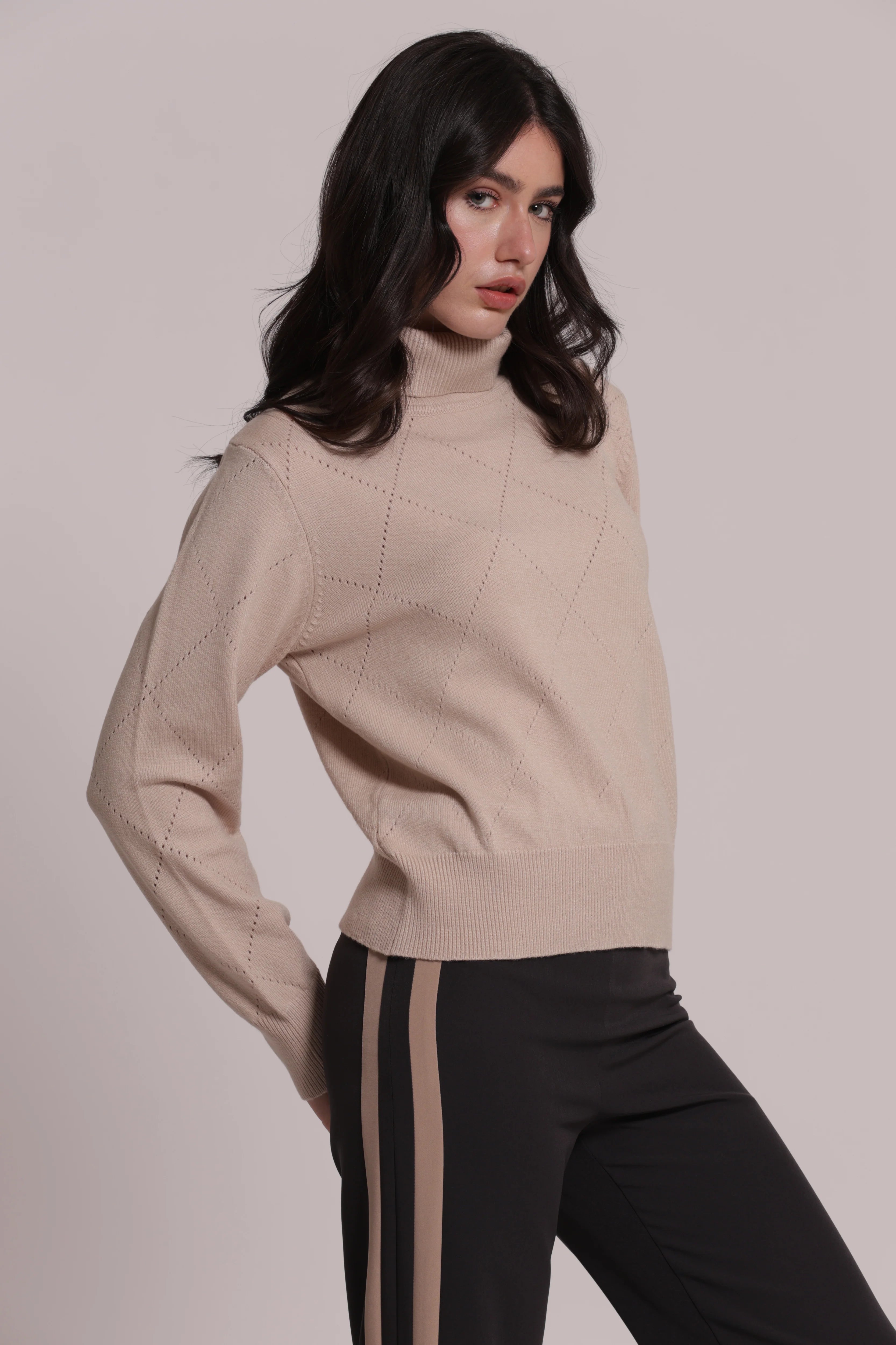 Maglia Donna Mimi Mua a Collo Alto