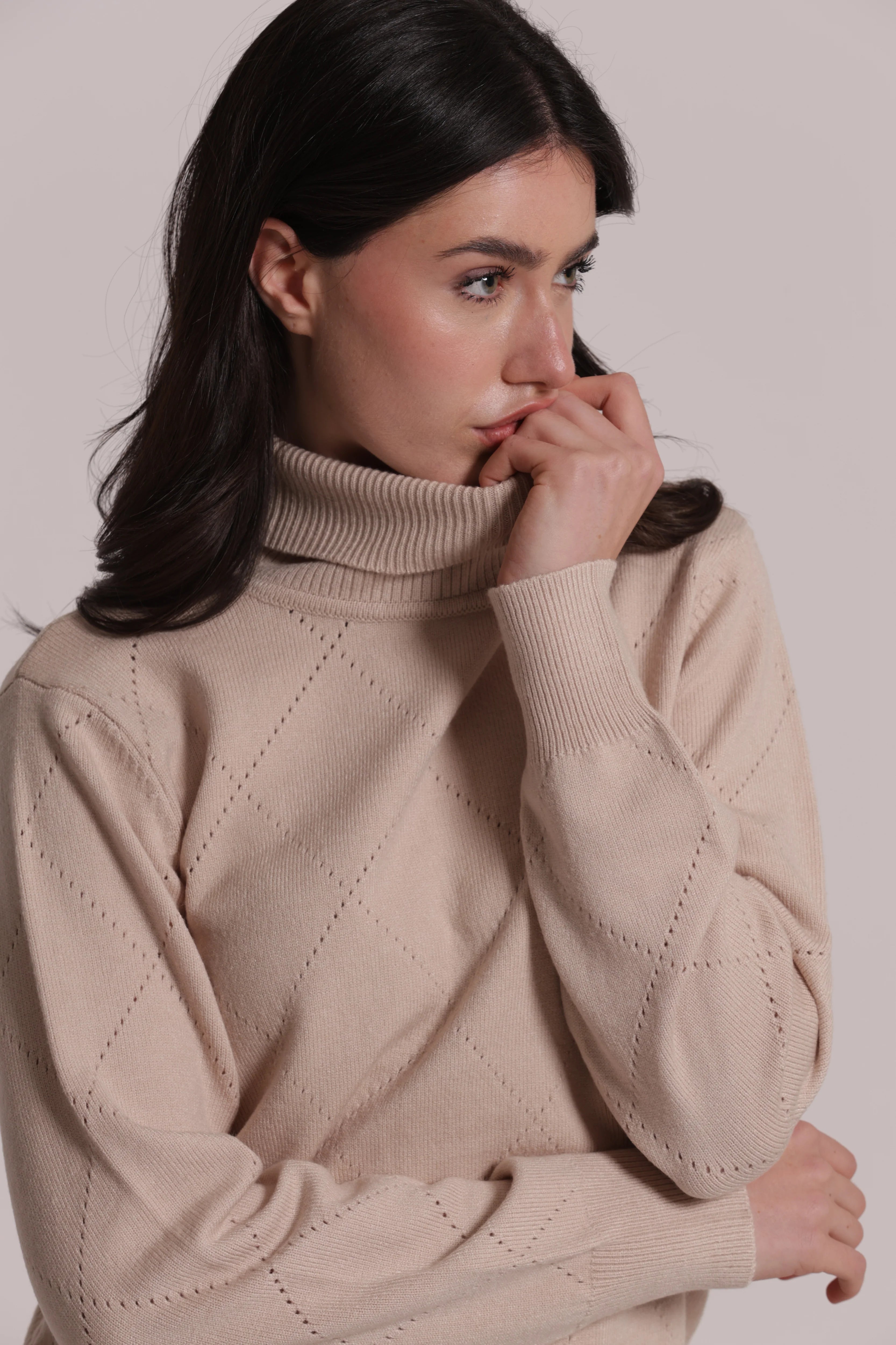 Maglia Donna Mimi Mua a Collo Alto