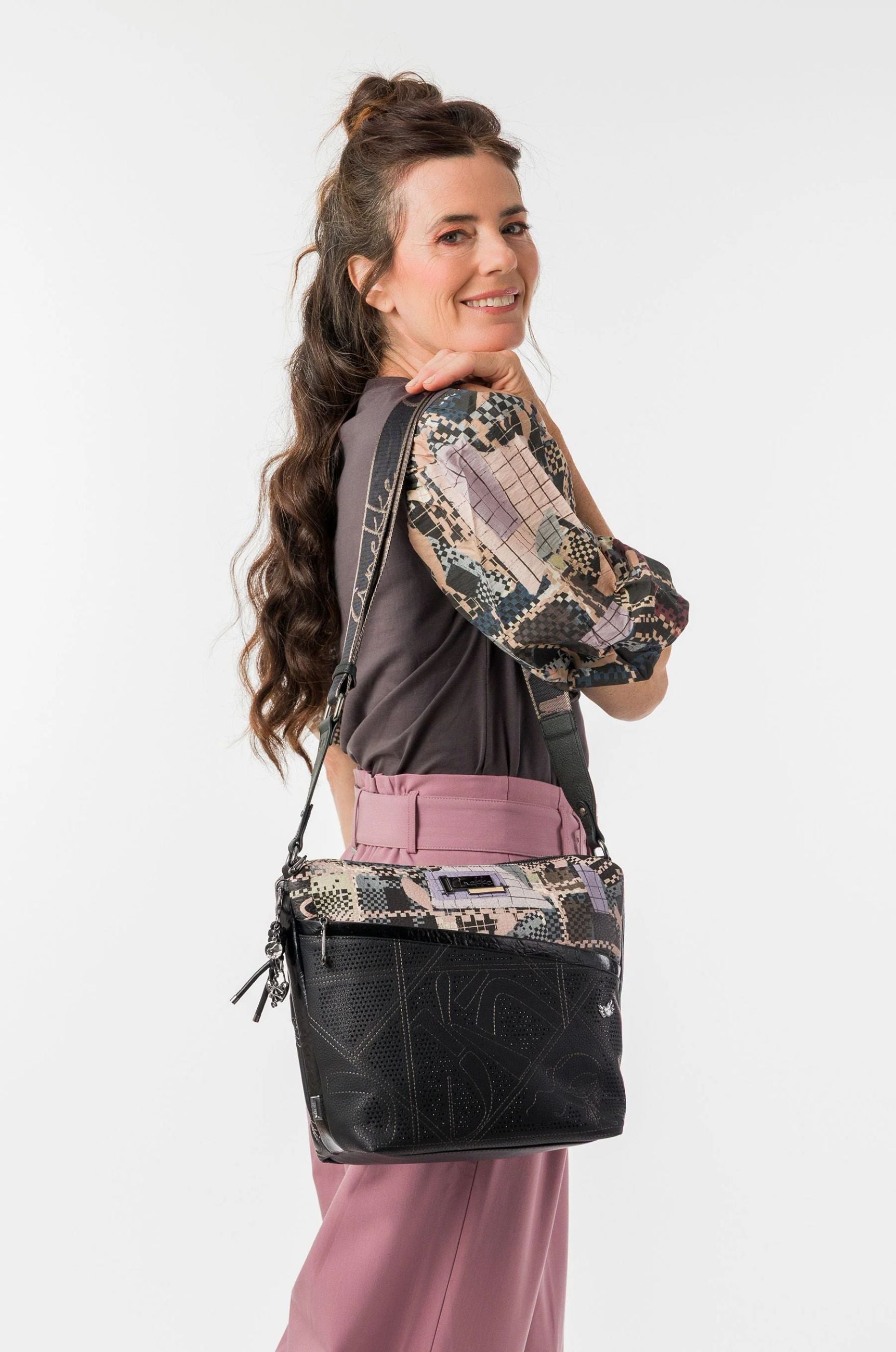 Borsa a Tracolla Grande Donna Anekke