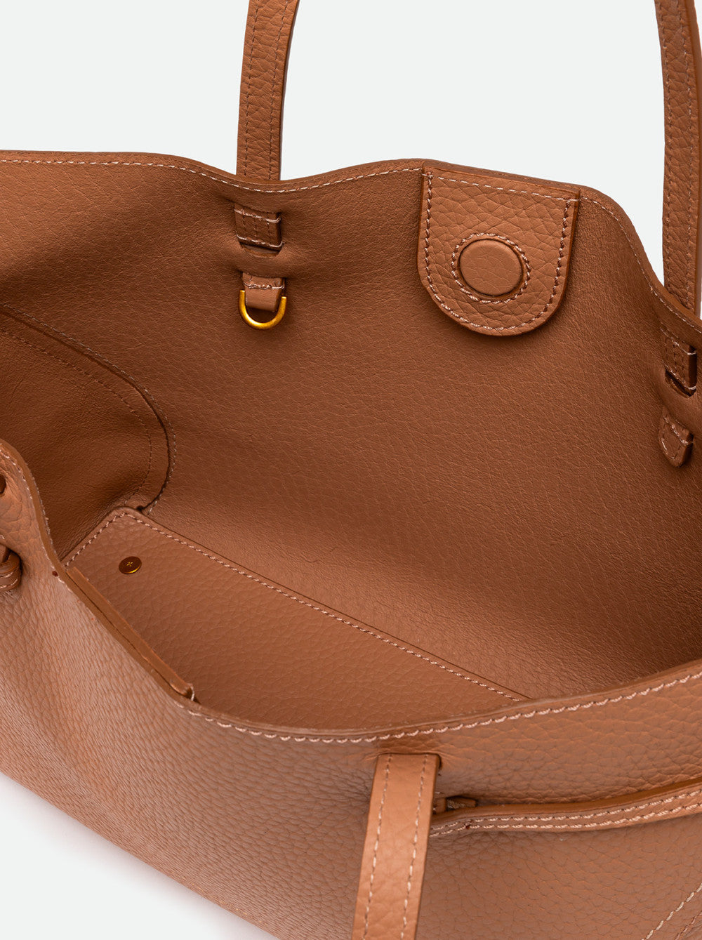 Gianni Chiarini Violette Borsa Shopping Media in Pelle Double