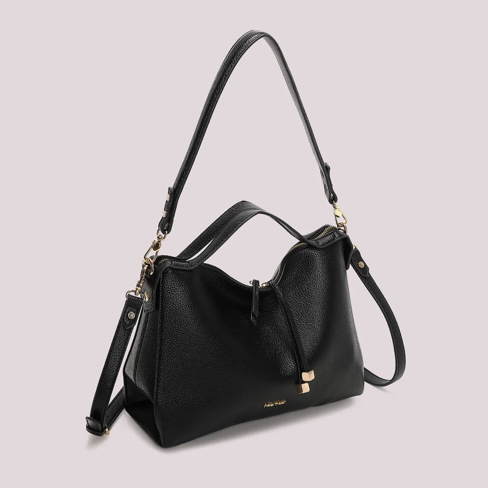 Mimi Mua borsa a spalla morbida con coulisse e tracolla regolabile