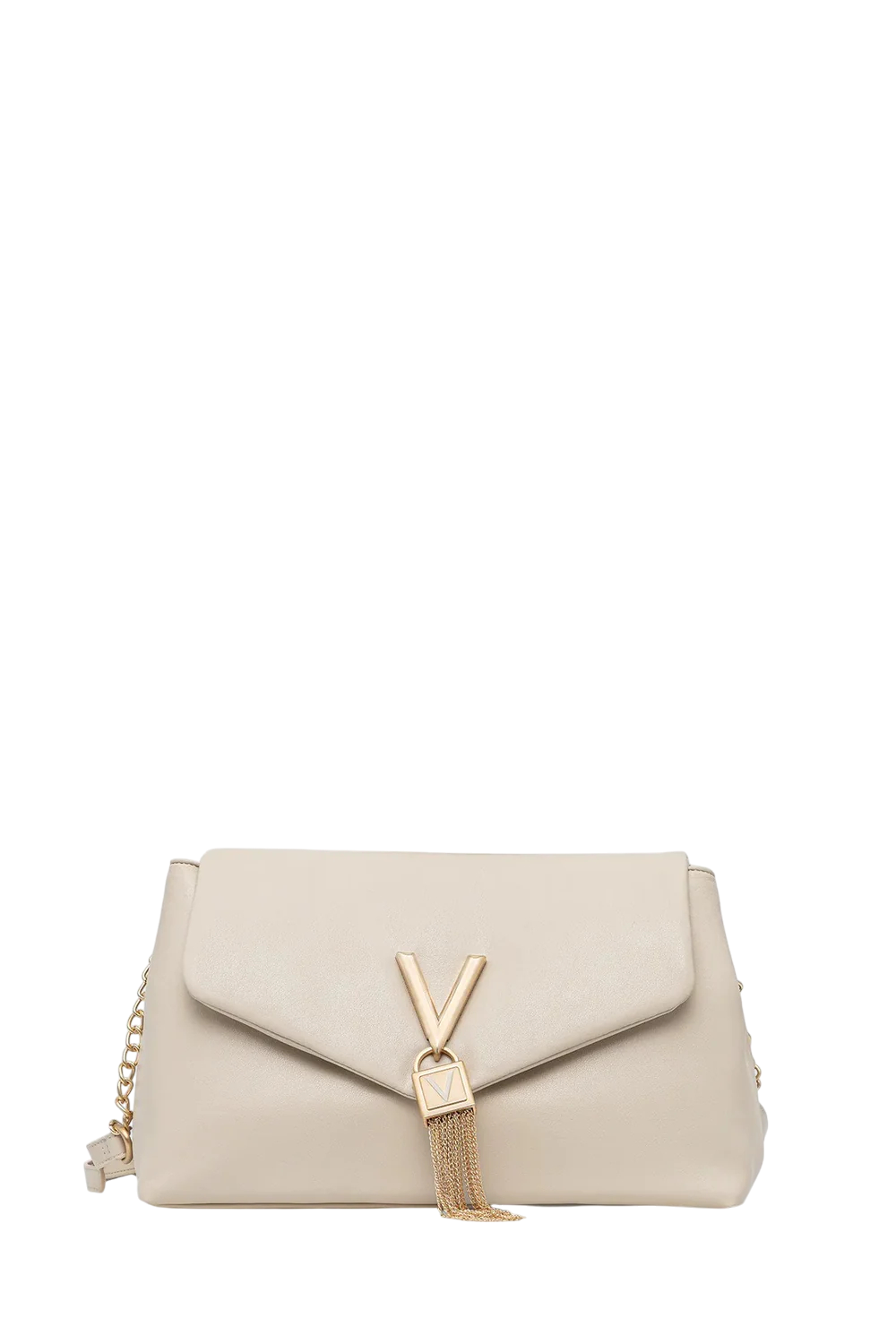 Valentino borsa a tracolla donna con patta e dettaglio V