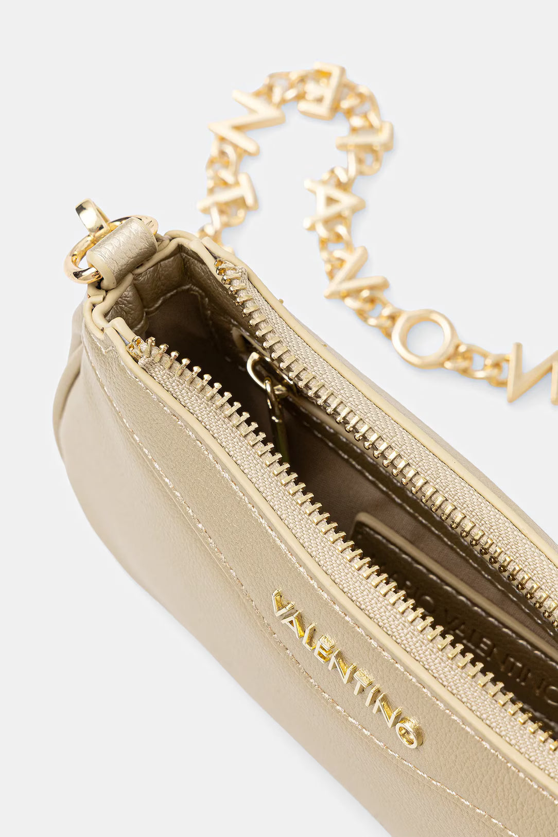 Valentino borsa a spalla con tracolla gioiello