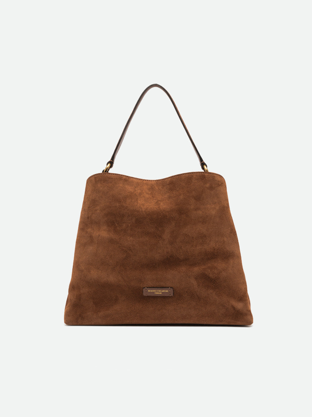 Borsa a Spalla Fiona in Pelle Scamosciata