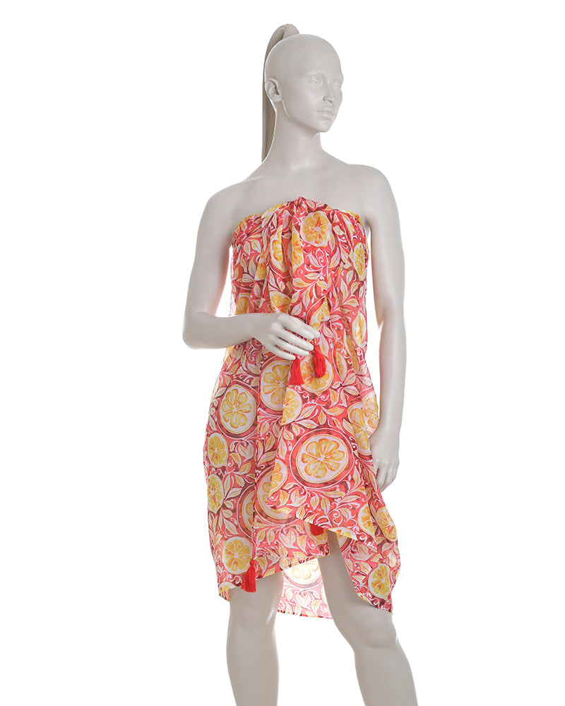 Ble Resort Collection Pareo con Fiori