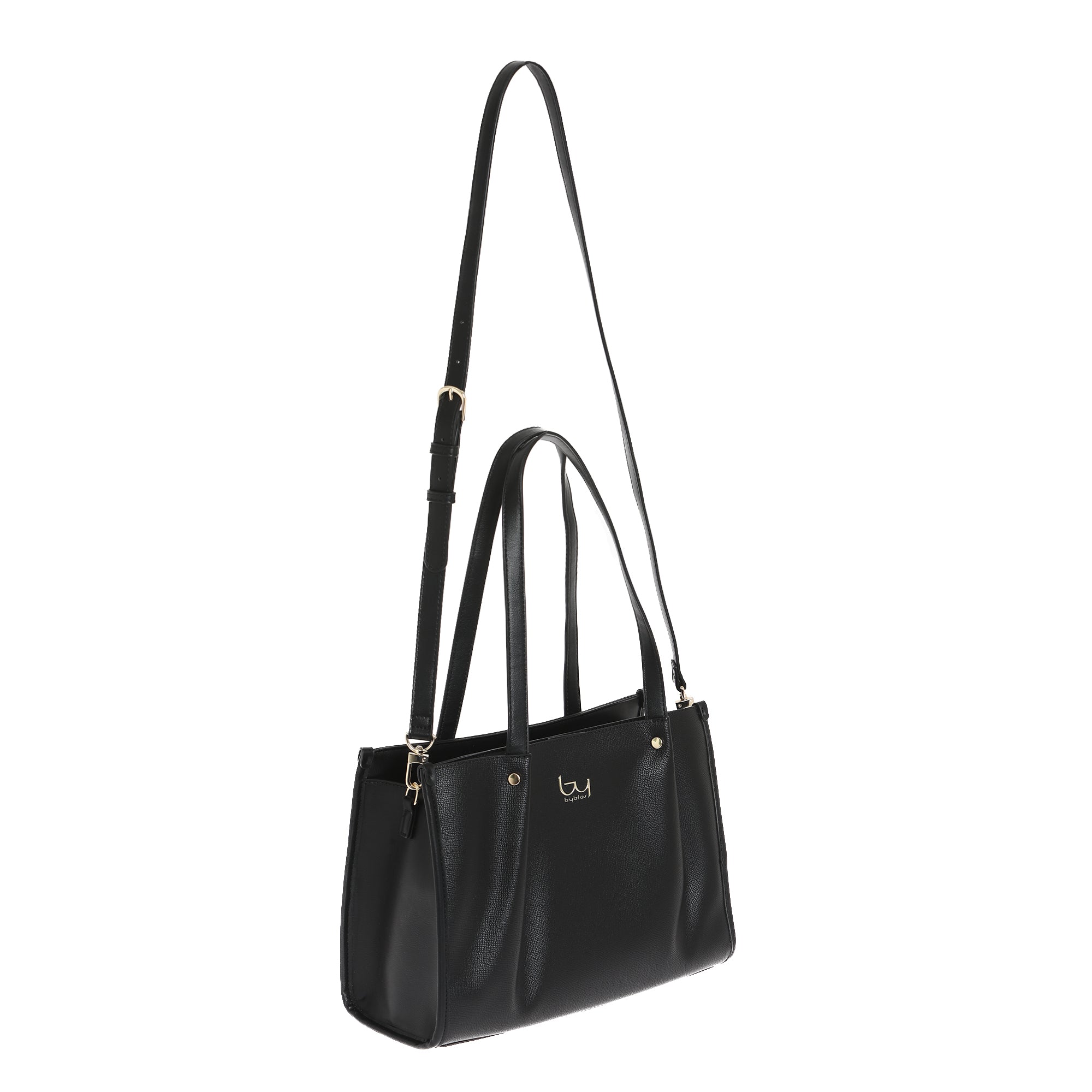 Borsa shopper By Byblos elegante in ecopelle NERO TU | Giò Fashion