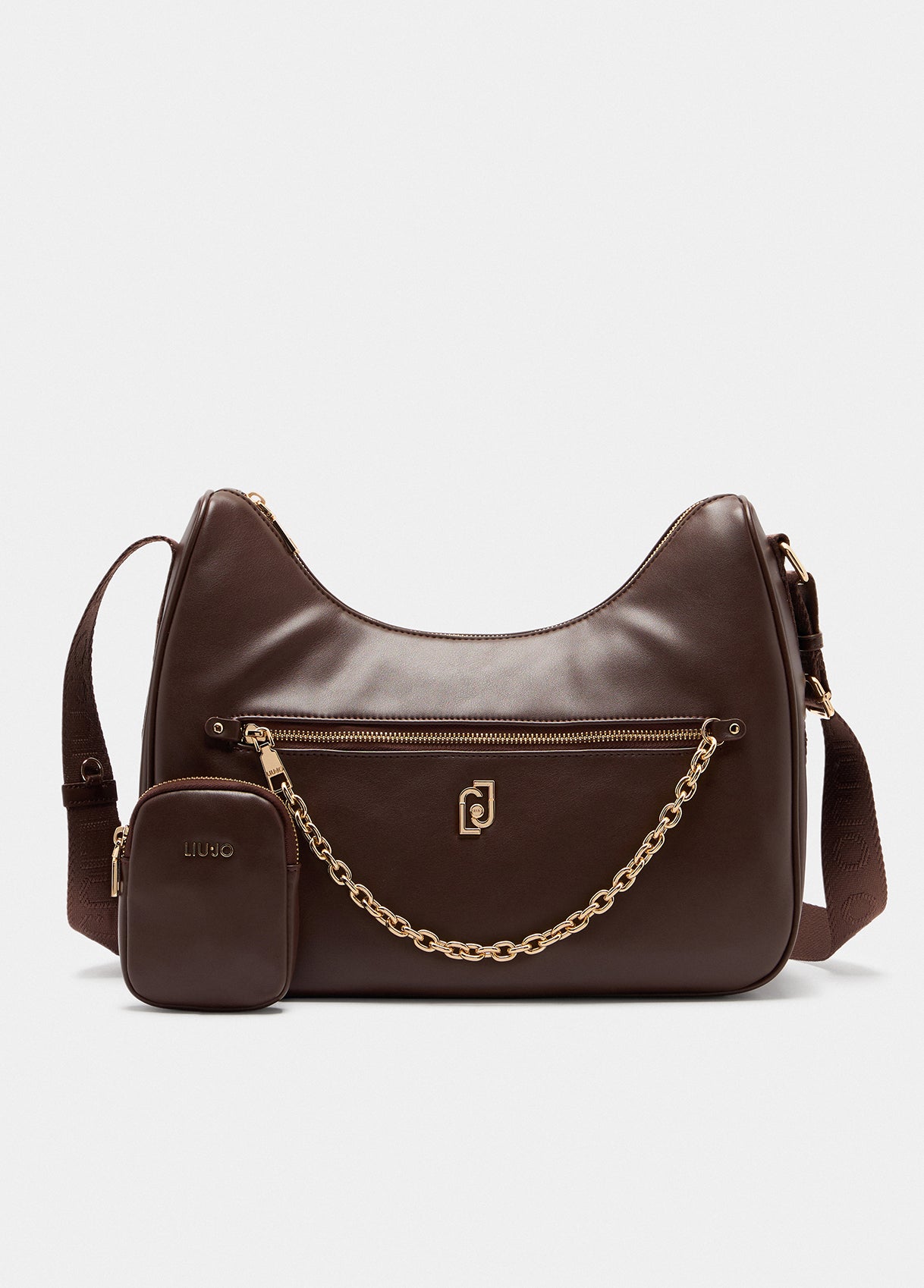 Borsa a spalla Liu Jo con catena e pochette removibile