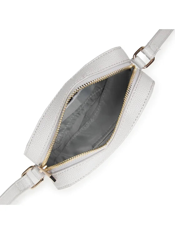 Borsa a tracolla con charm Grigio TU | Giò Fashion